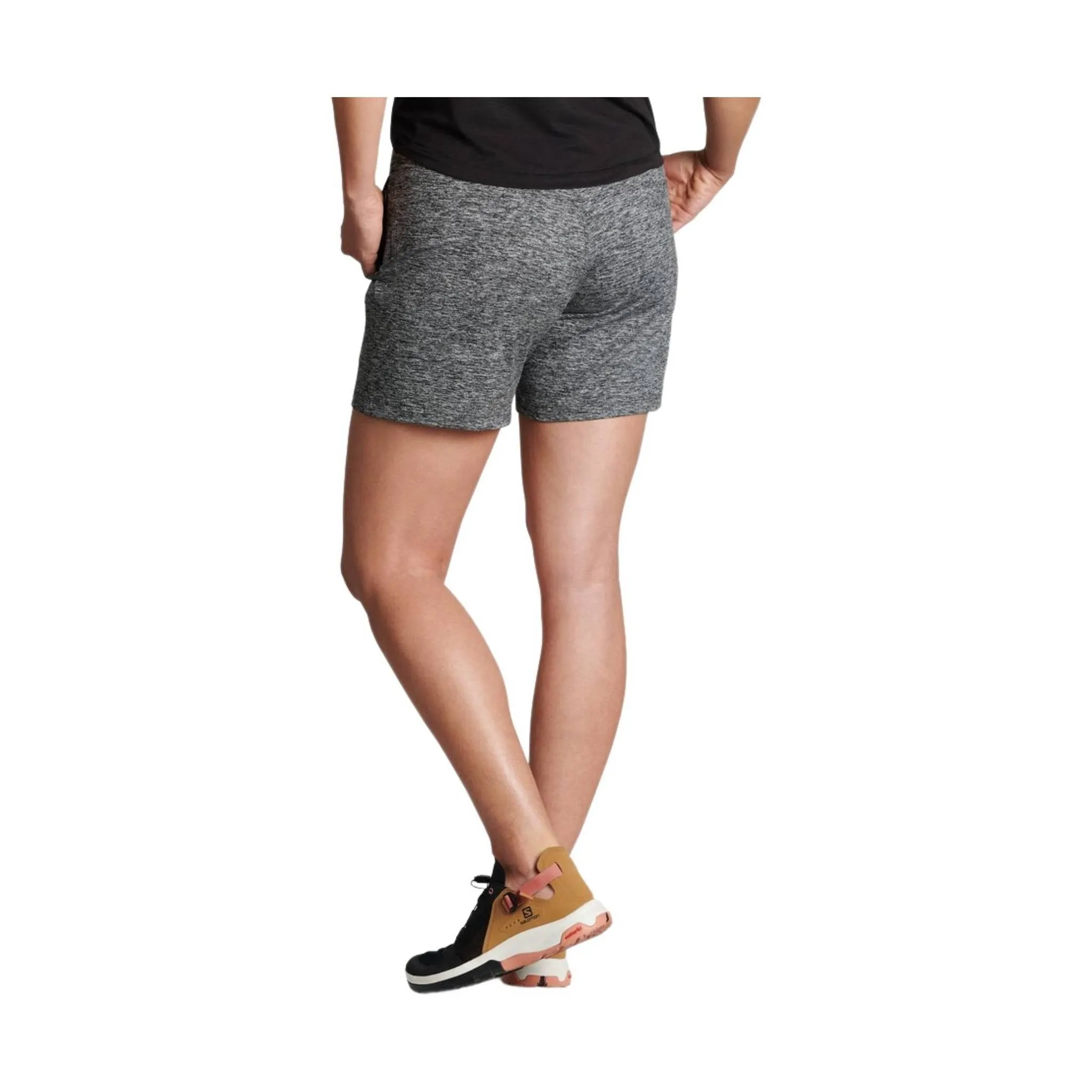 Kuhl Women's Bliss Short 5 Inch - Dark Heather Hypoallergenic Textile