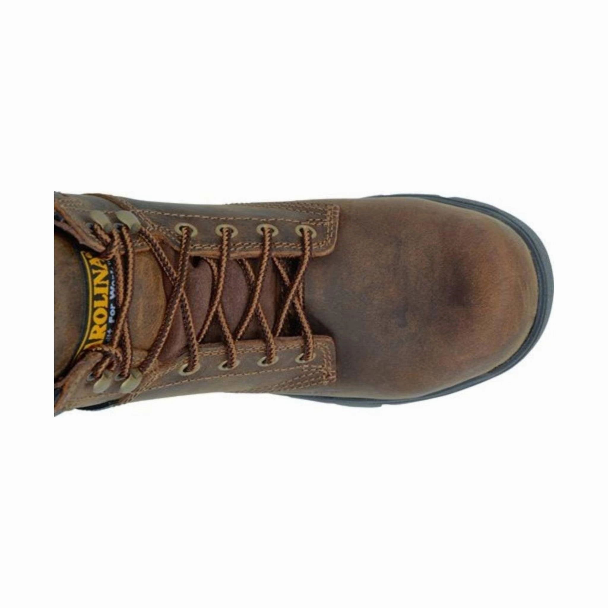 Eco Material Functional Minimalist Resilient Sole Carolina Women's 6 Inch Circuit Composite Toe Work Boot - Brown