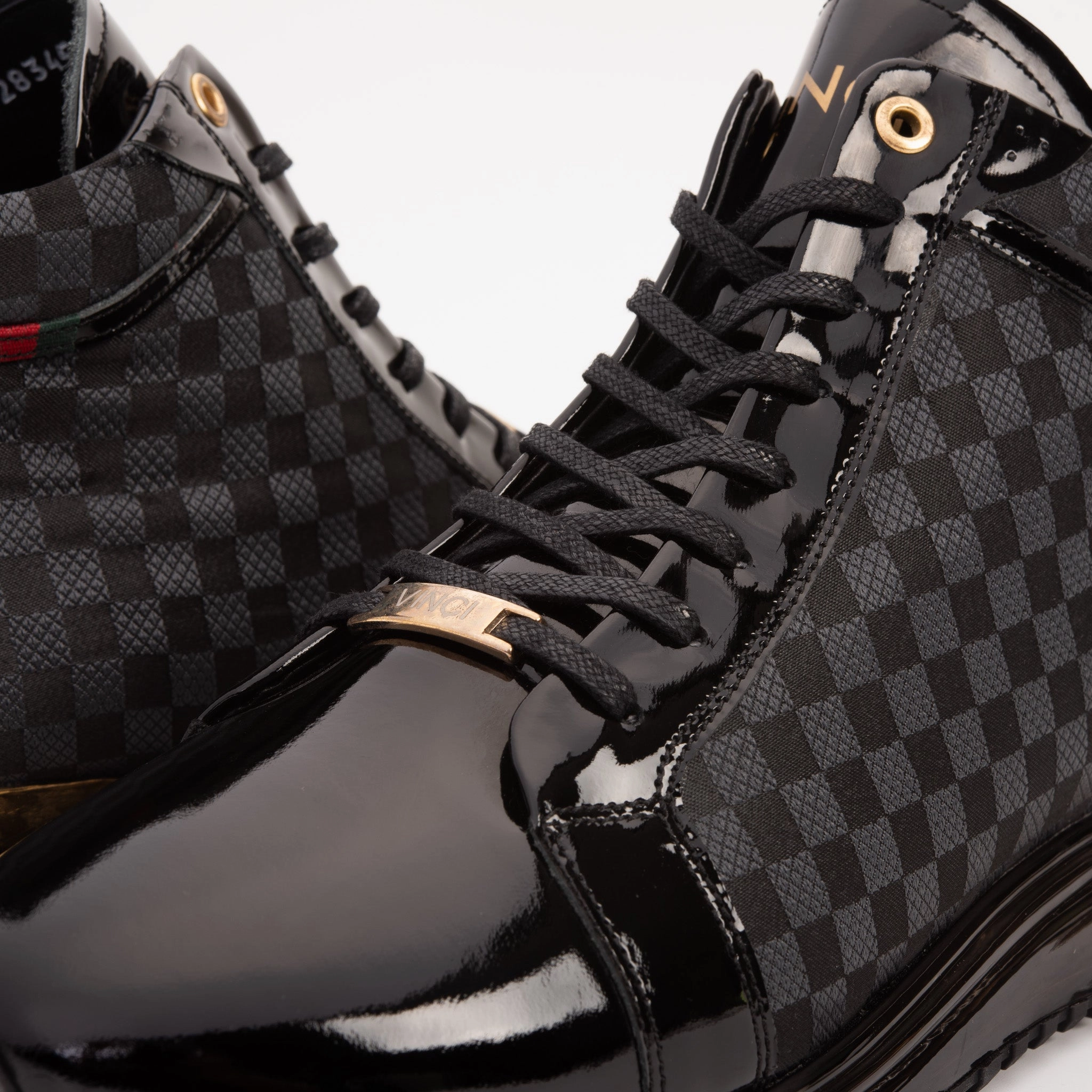 The Monte Carlo Black High-Top Men Sneaker Limited Edition Smooth exterior Twist Free Motion