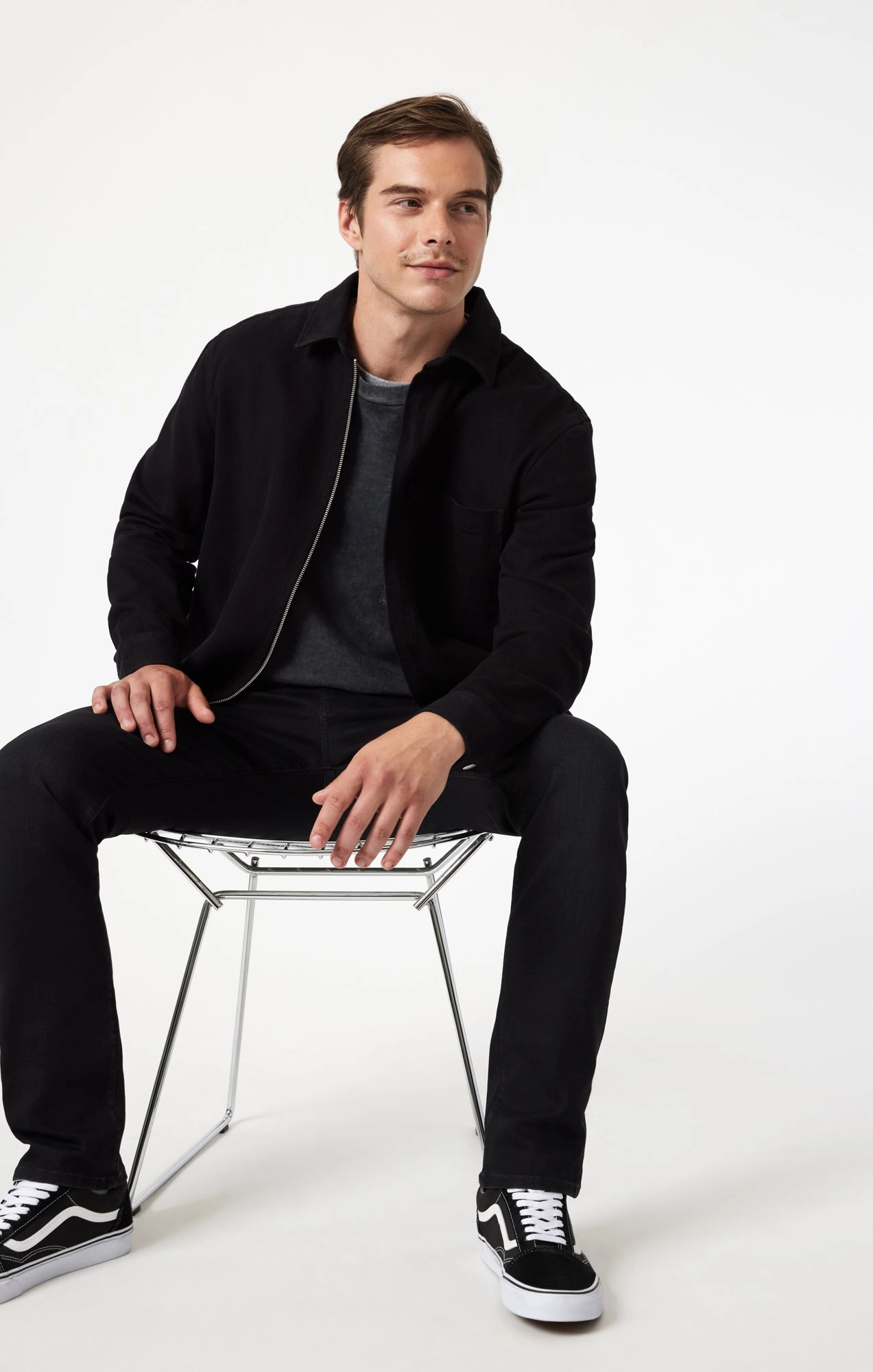 Party Look Urban Explorer Elegant Minimalist Outdoor Adventure JAKE SLIM LEG IN DARK SMOKE SUPERMOVE