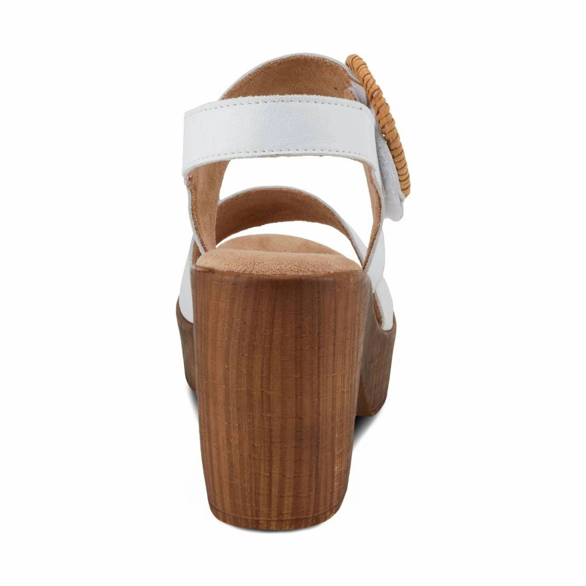Spring Step Women's Gamona Sandals - White Non Toxic Construction