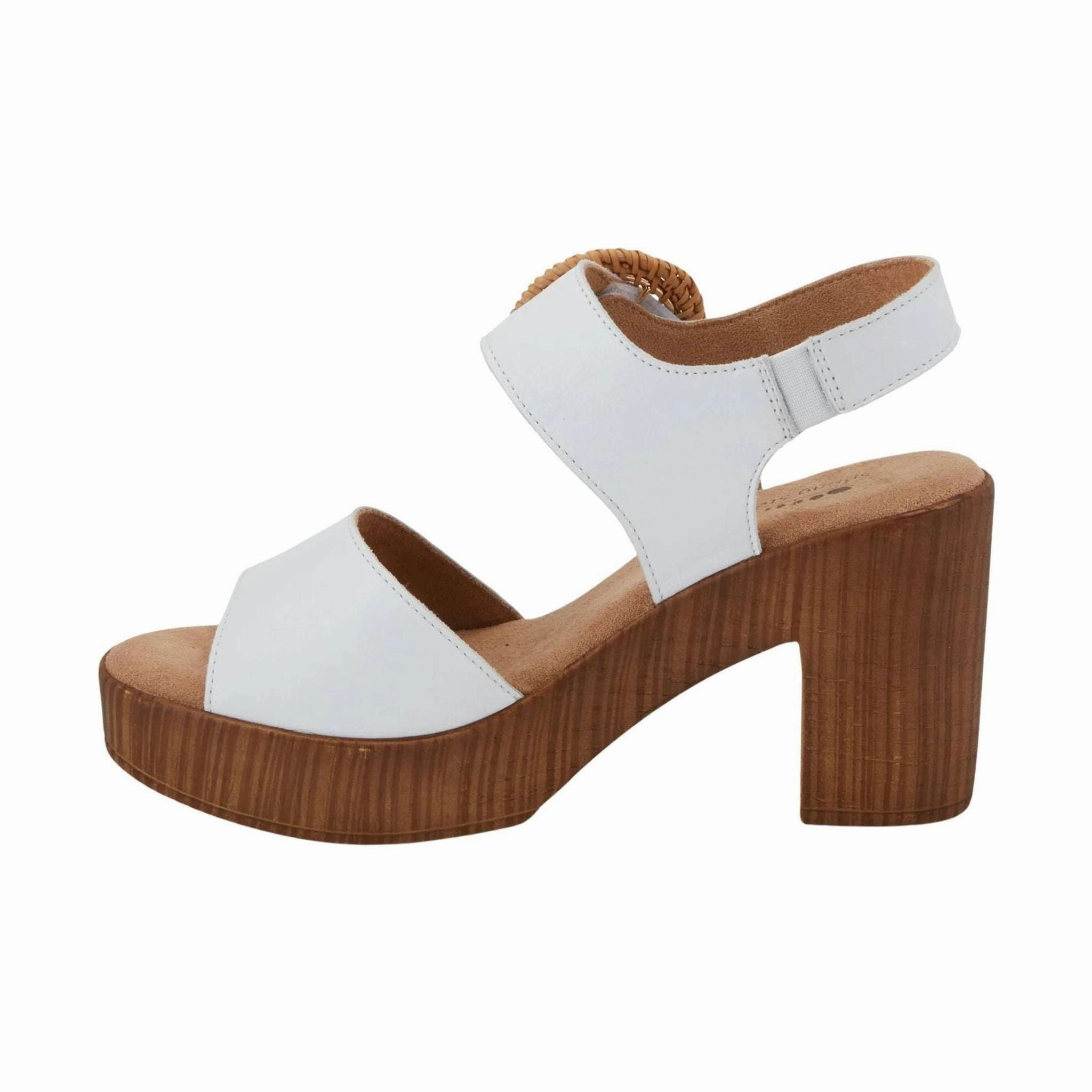 Spring Step Women's Gamona Sandals - White Ultra Light Cushioning Chic Look