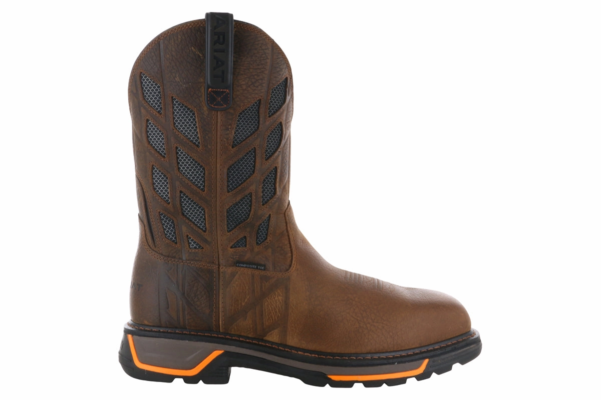 Ariat Big Rig Tread Venttek Composite Toe Boot Water Wall
