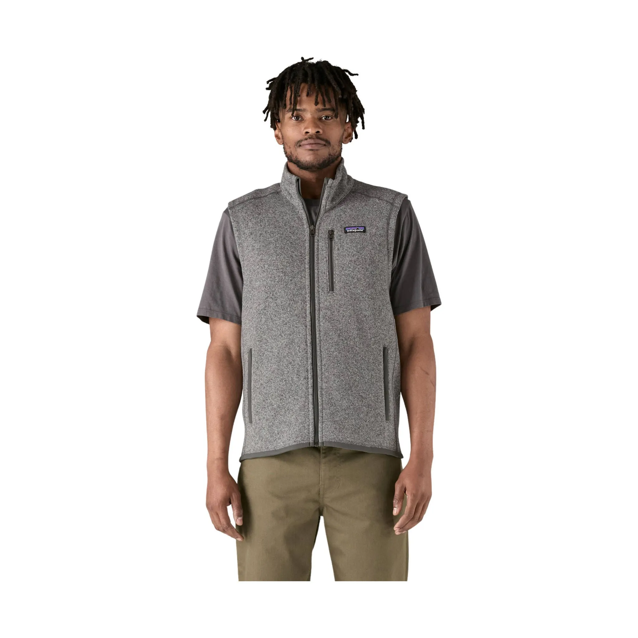 Patagonia Men's Better Sweater Fleece Vest - Stonewash SoftshellTexture Layered Wind Barrier