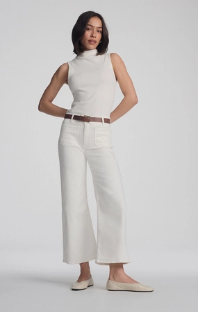 PALOMA MARINE WIDE LEG IN WHITE FLEX BLUE Outfit Ideas