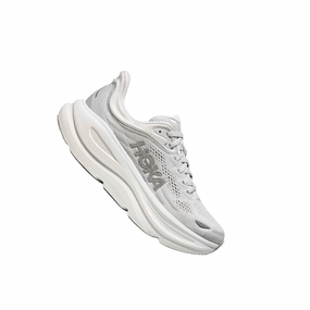 3D printed midsole HOKA Women's Bondi 9 Running Shoes - Stardust/ Silver