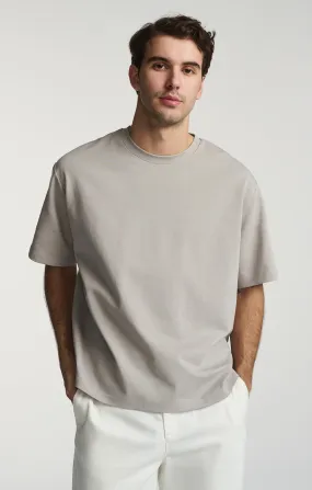 casual outing SHORT SLEEVE CREW NECK T-SHIRT IN PALOMA