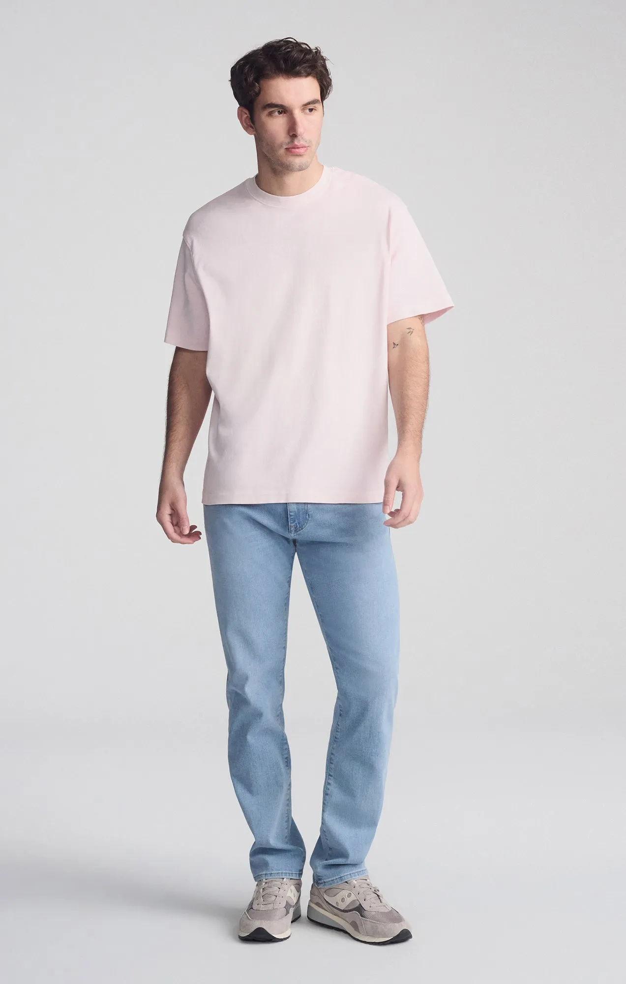 Cool Fit SHORT SLEEVE CREW NECK T-SHIRT IN SHRINKING VIOLET