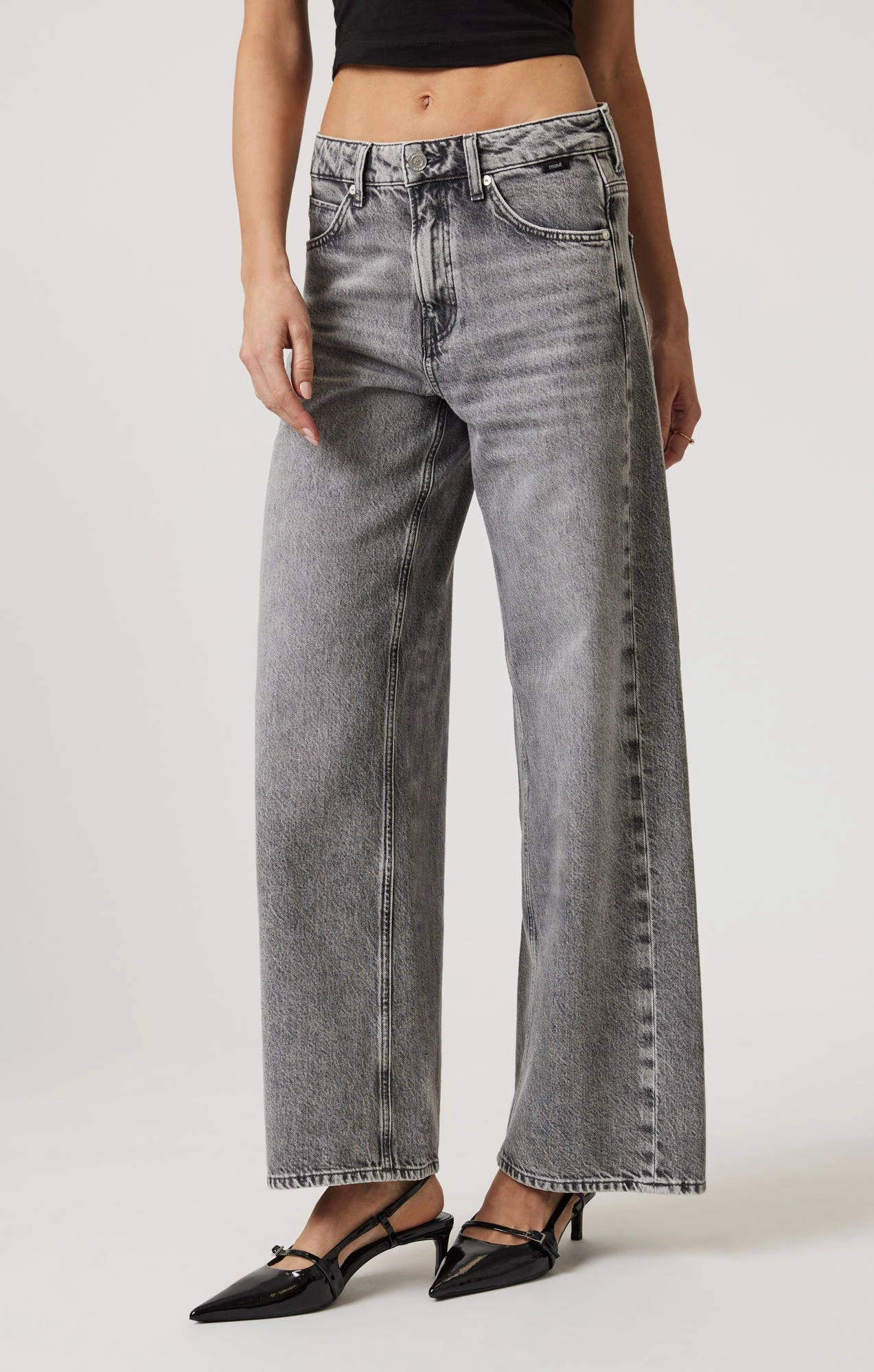 Rainy Day High Quality SIENA WIDE LEG IN LIGHT SMOKE DENIM