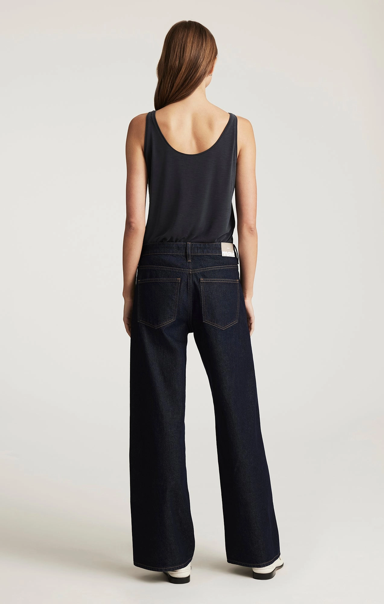 SIENA WIDE LEG IN RINSE CLASSIC DENIM Breathable Denim