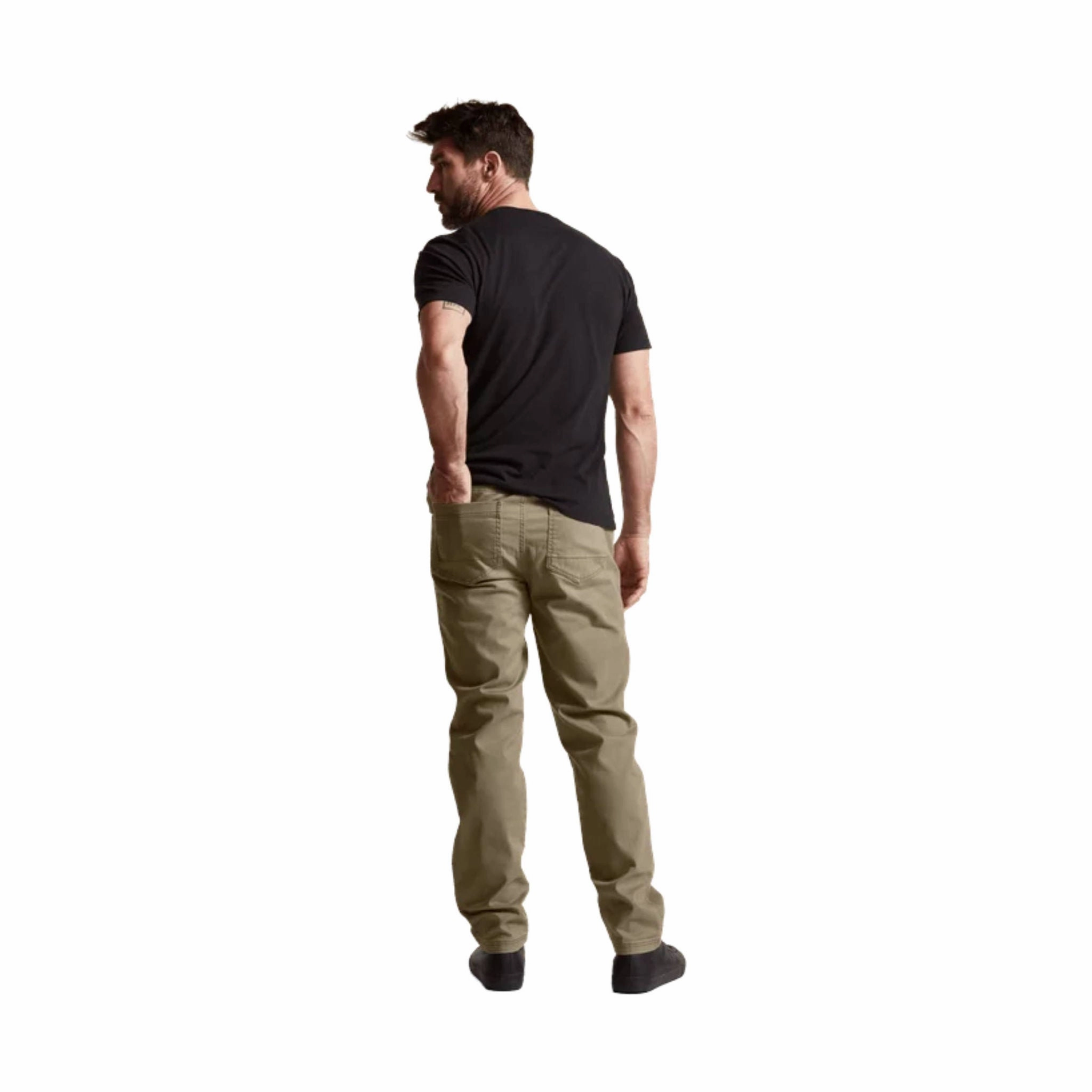 Layered Comfort Versatile staple Sitka Men's Three Season Pant - Buckskin