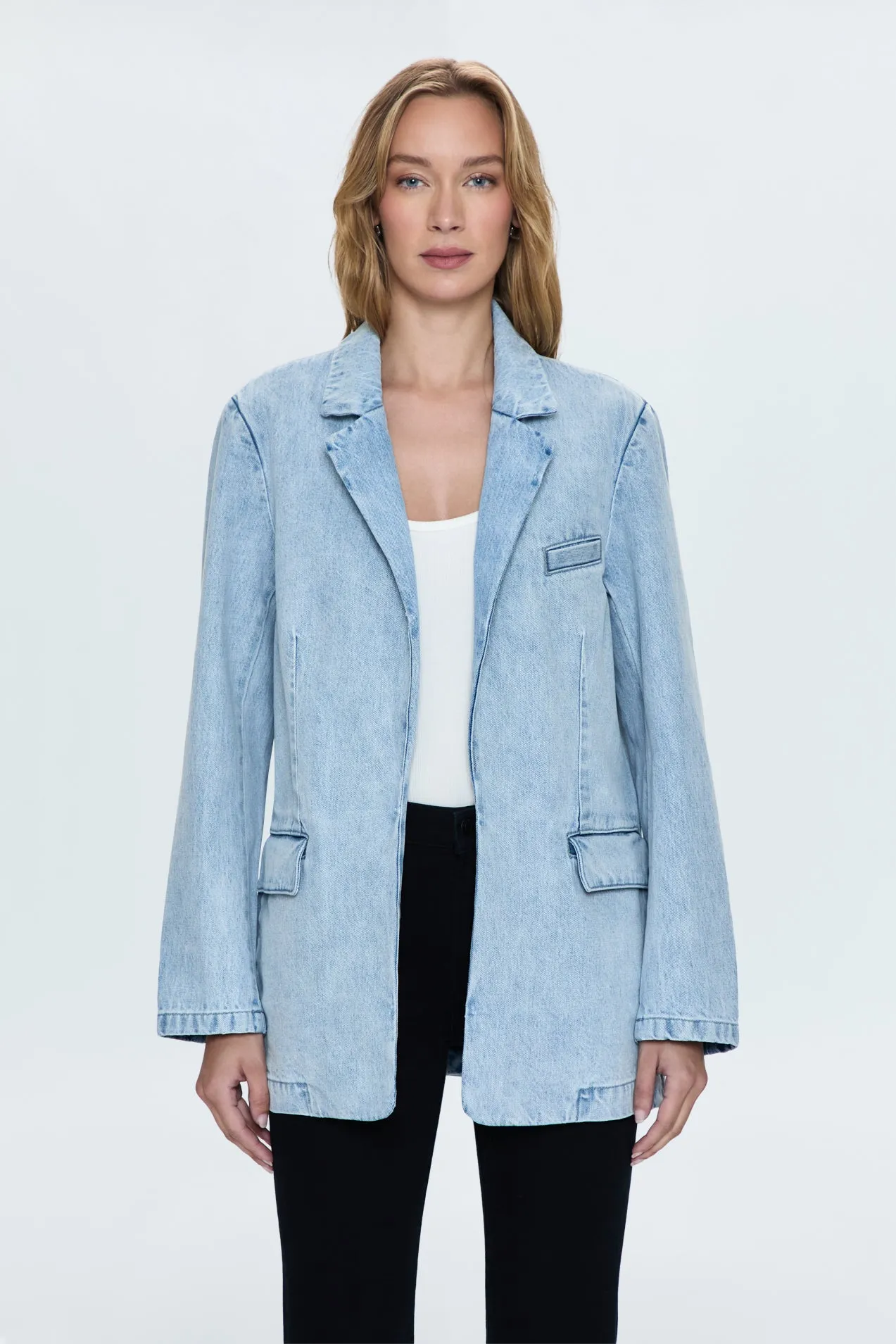 Daily Commute Wear Daily Wear Jacket Skylar Blazer - Powder