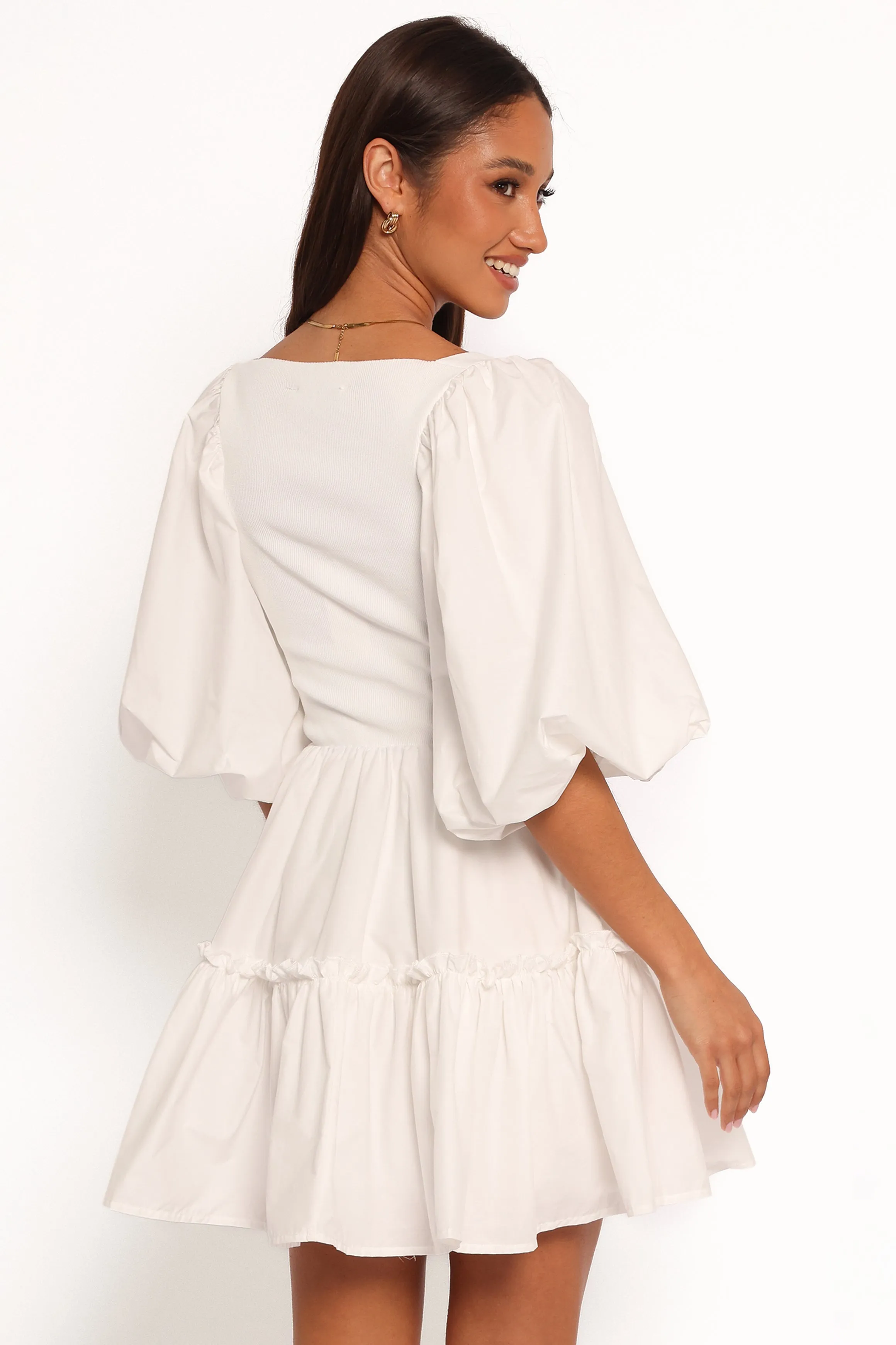 Kind Light Tall Fit Meredith Mini Dress - White