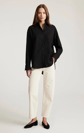 NICA BARREL IN BEIGE CLASSIC BLUE Versatile Cut