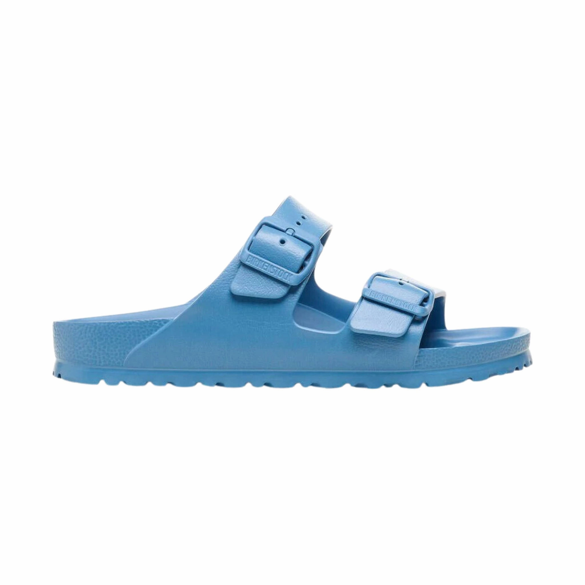Birkenstock Arizona Essentials EVA Sandal - Elemental Blue Standout Look
