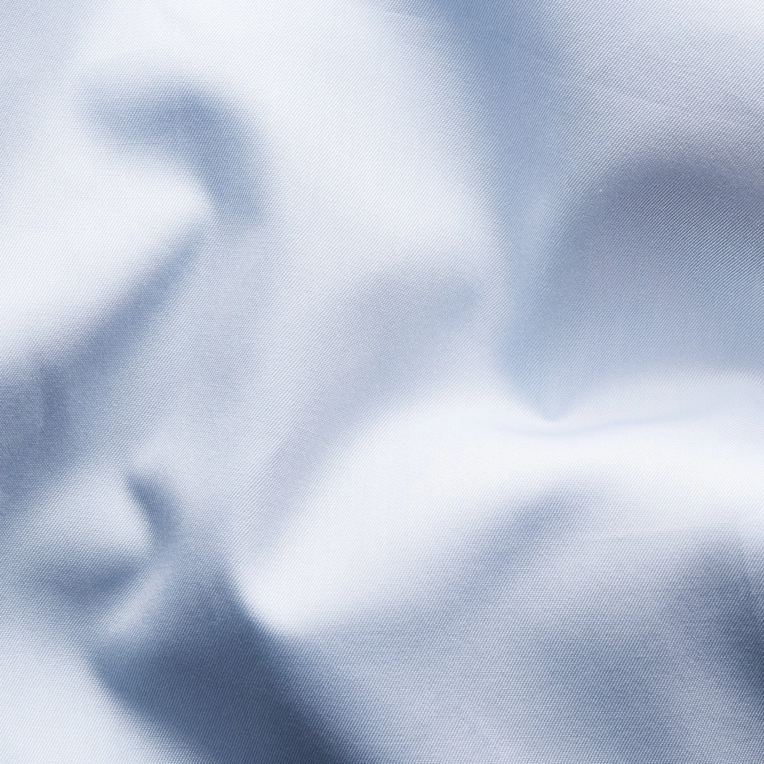 Dressy look Fitted Shape Slim Fit Light Blue Elevated Twill Dress Shirt