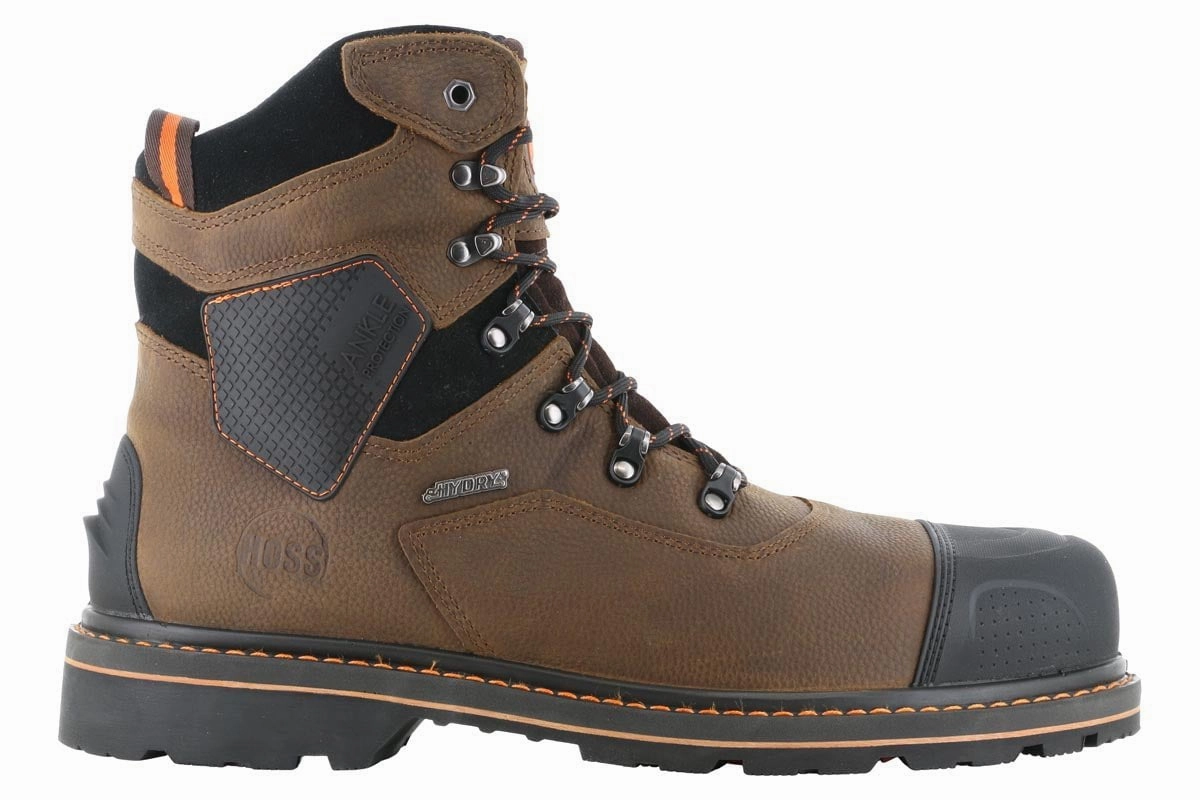 Thermal Core Mountain Hike Seamless Comfort Urban Traveler Hoss Range 6" Composite Toe Boot