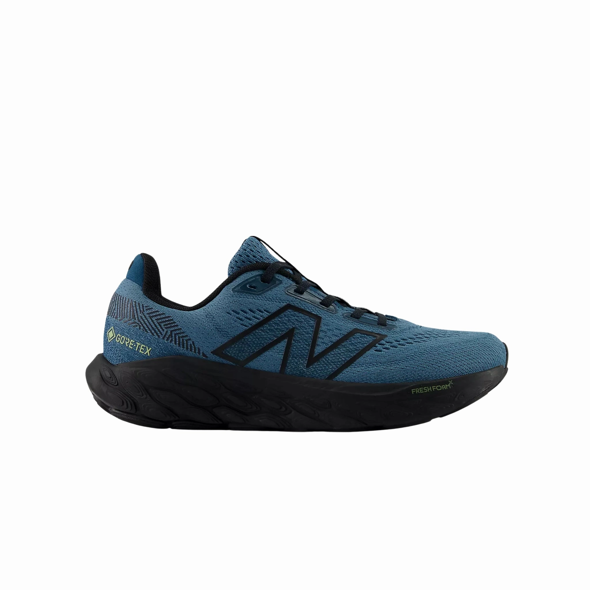New Balance Women's Fresh Foam X 880v14 Gore Tex Running Shoes - Terrarium with Black and Deep Sea TPU Heel Stabilizer