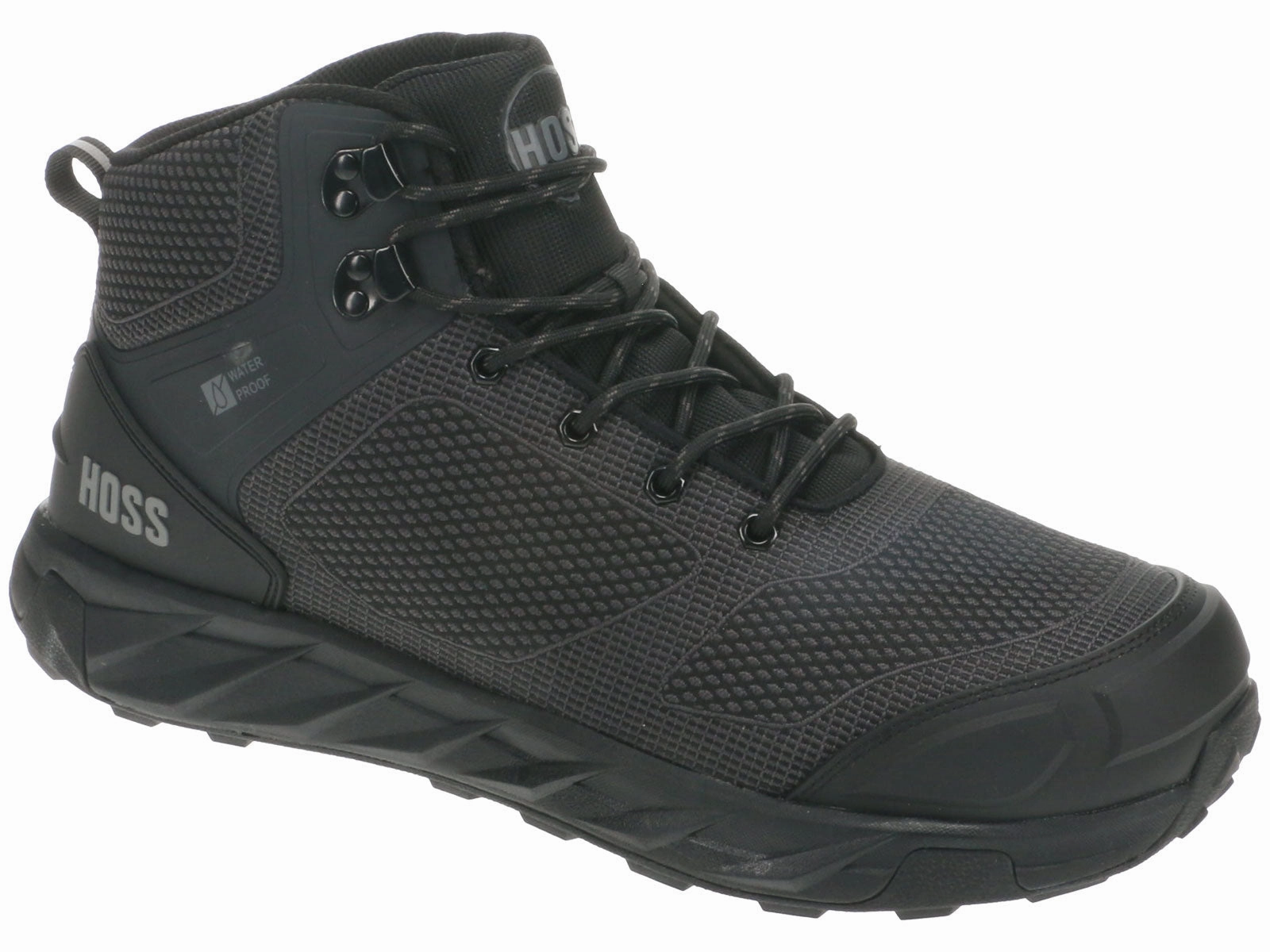 Hoss Buster Hi Waterproof Safety Toe Sport Boot Family Fit