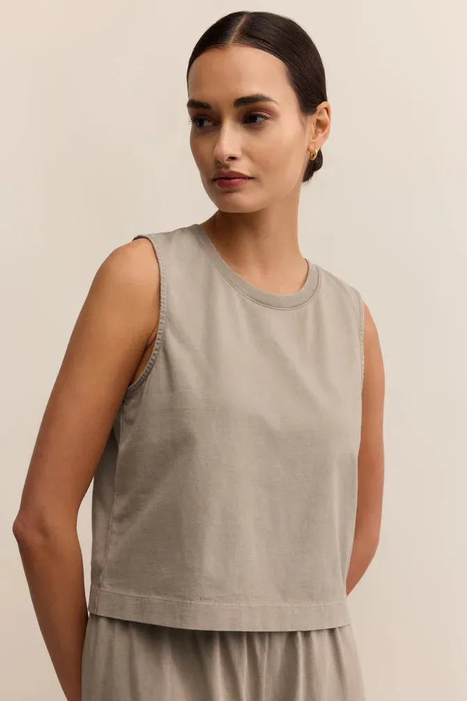 Sloane Jersey Muscle Tank | Retreat Classic Fit Anti Pilling