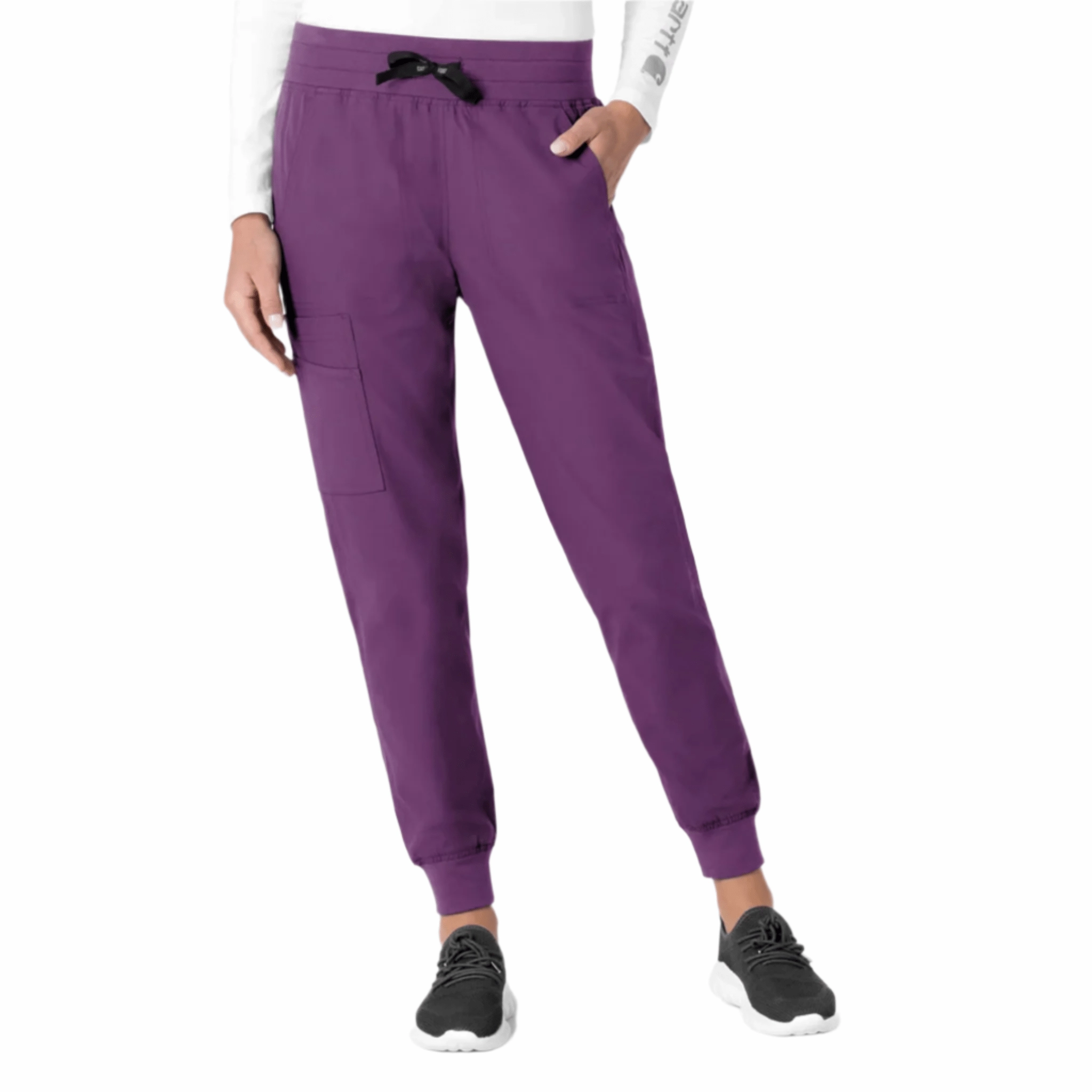 Carhartt Women's Force Essentials Jogger Scrub Pant - Eggplant Casual Wear