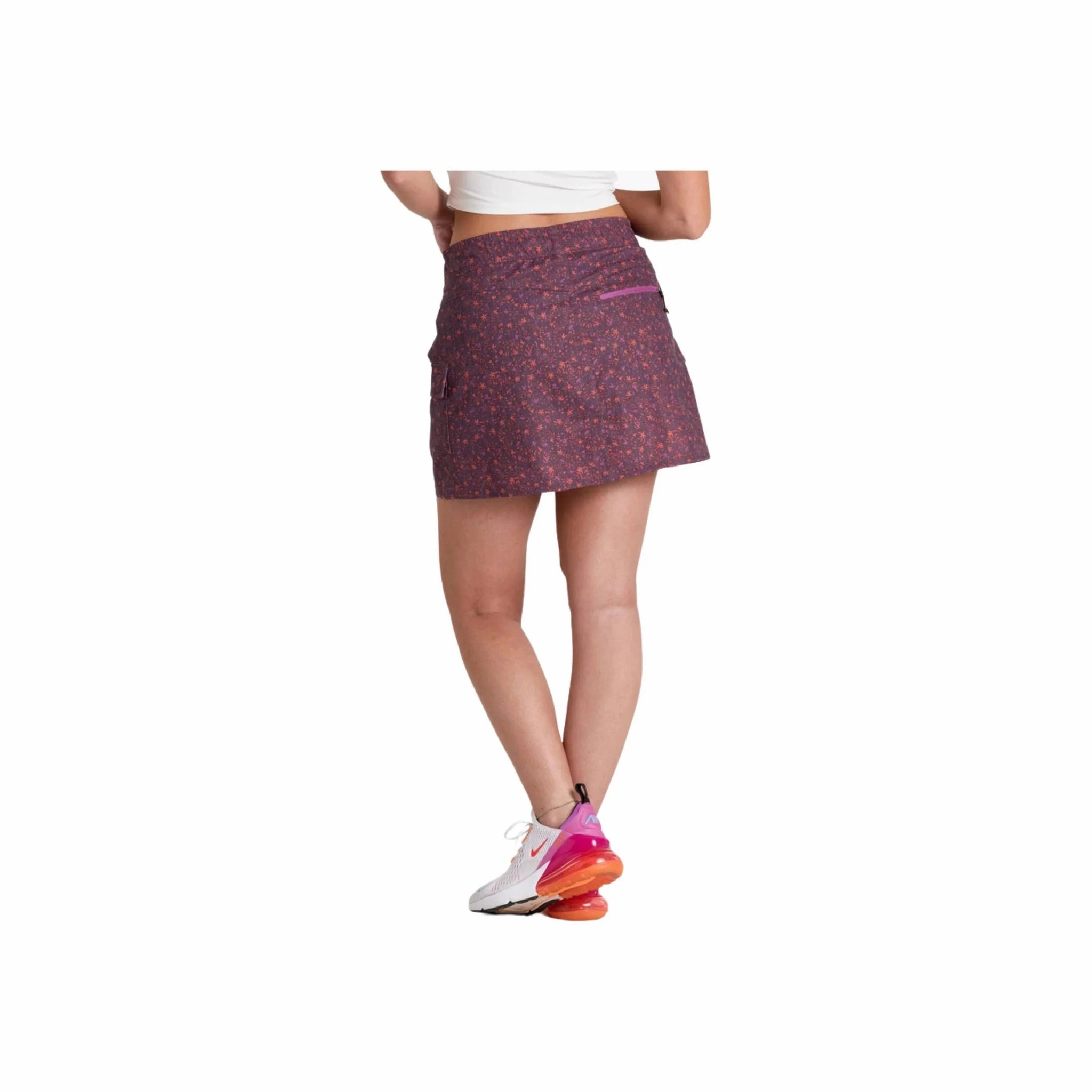 Kuhl Women's Kruiser Getaway Skort - Orchid Print Subtle Finish