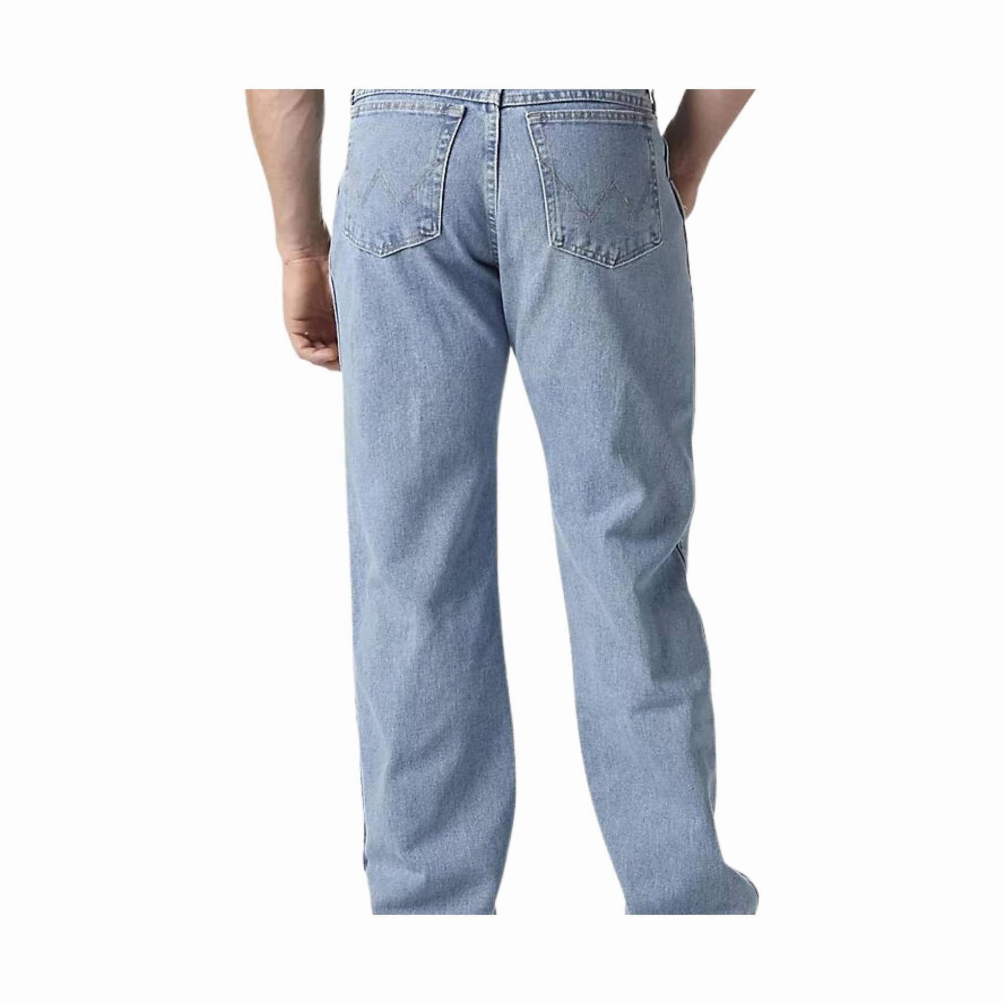 Moisture Wicking Technology Wrangler Men's 5 Pocket Jean - Vintage Indigo
