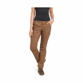 DoubleLayeredFabric Kuhl Women's Rydr Pant - Dark Khaki