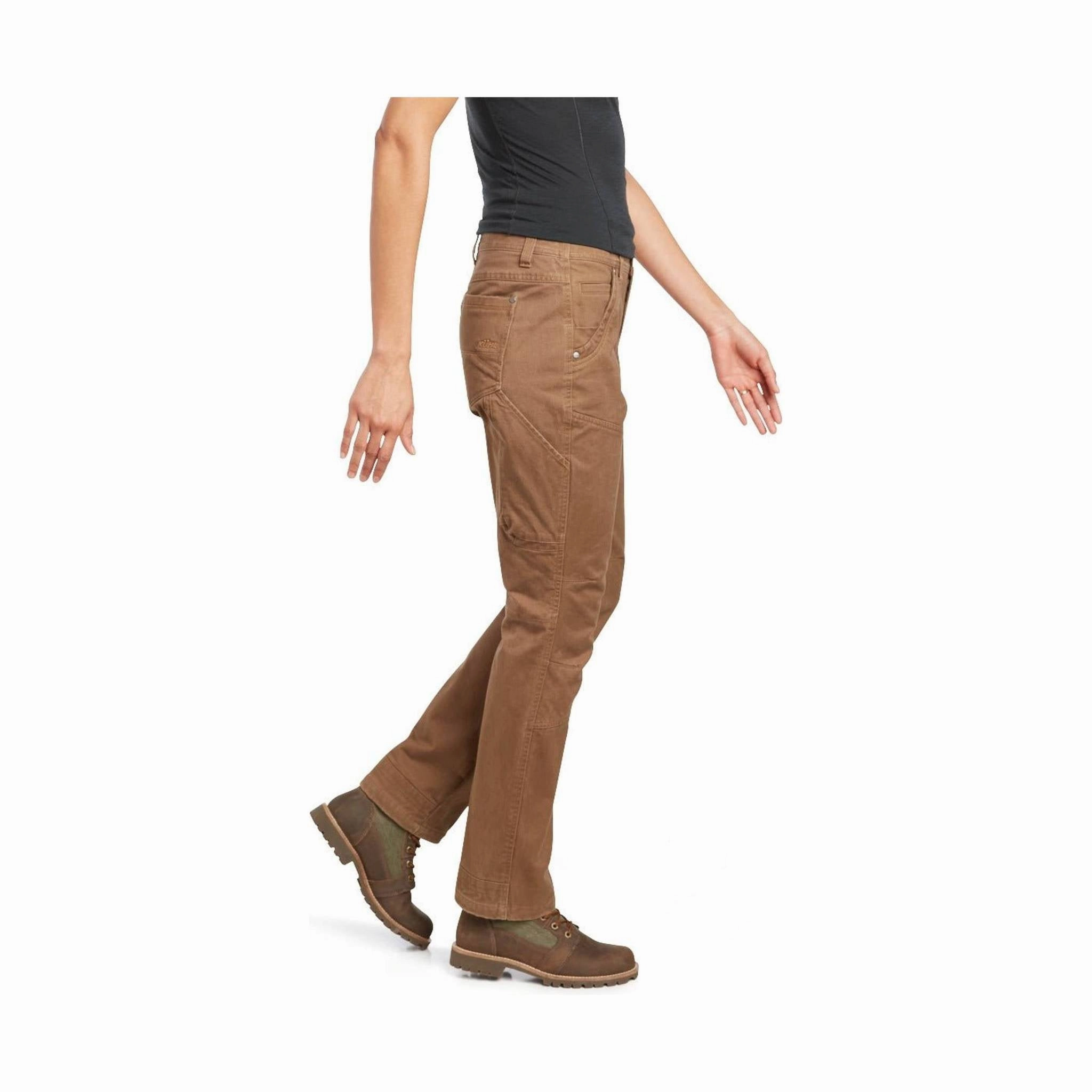 Reflective details Sleek Appearance Kuhl Women's Rydr Pant - Dark Khaki