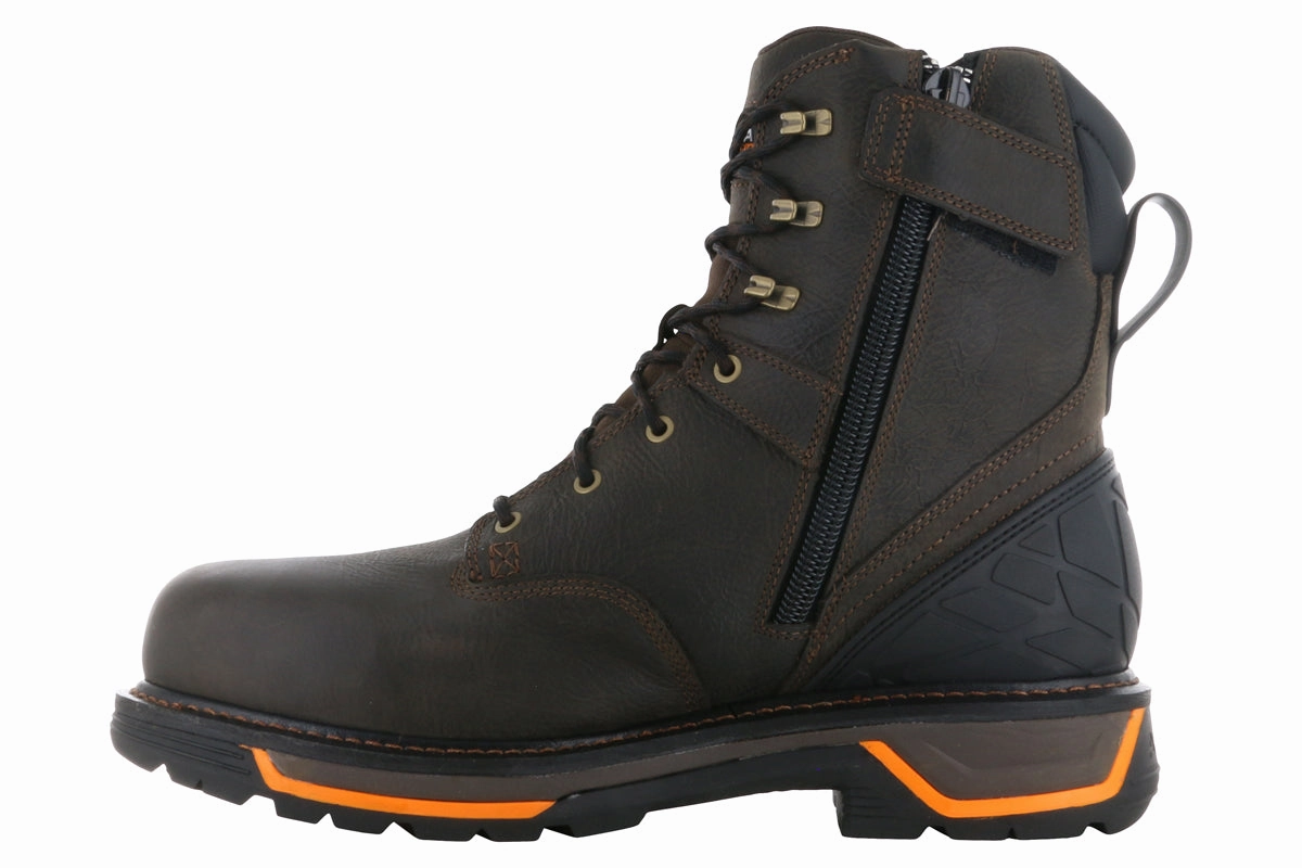 Sleek Outline Ariat Big Rig 8" Waterproof Soft Toe Side Zip Boot