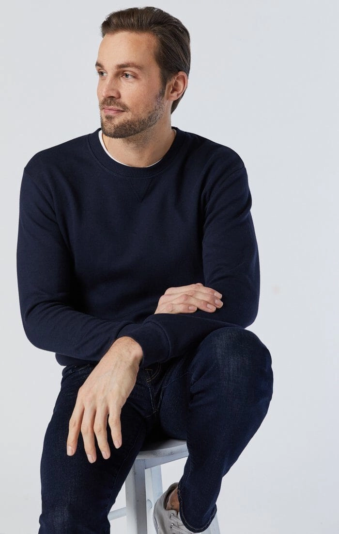 ZACH STRAIGHT LEG IN RINSE FEATHER BLUE Artist Vibe Work Meeting Casual Modern Outfit