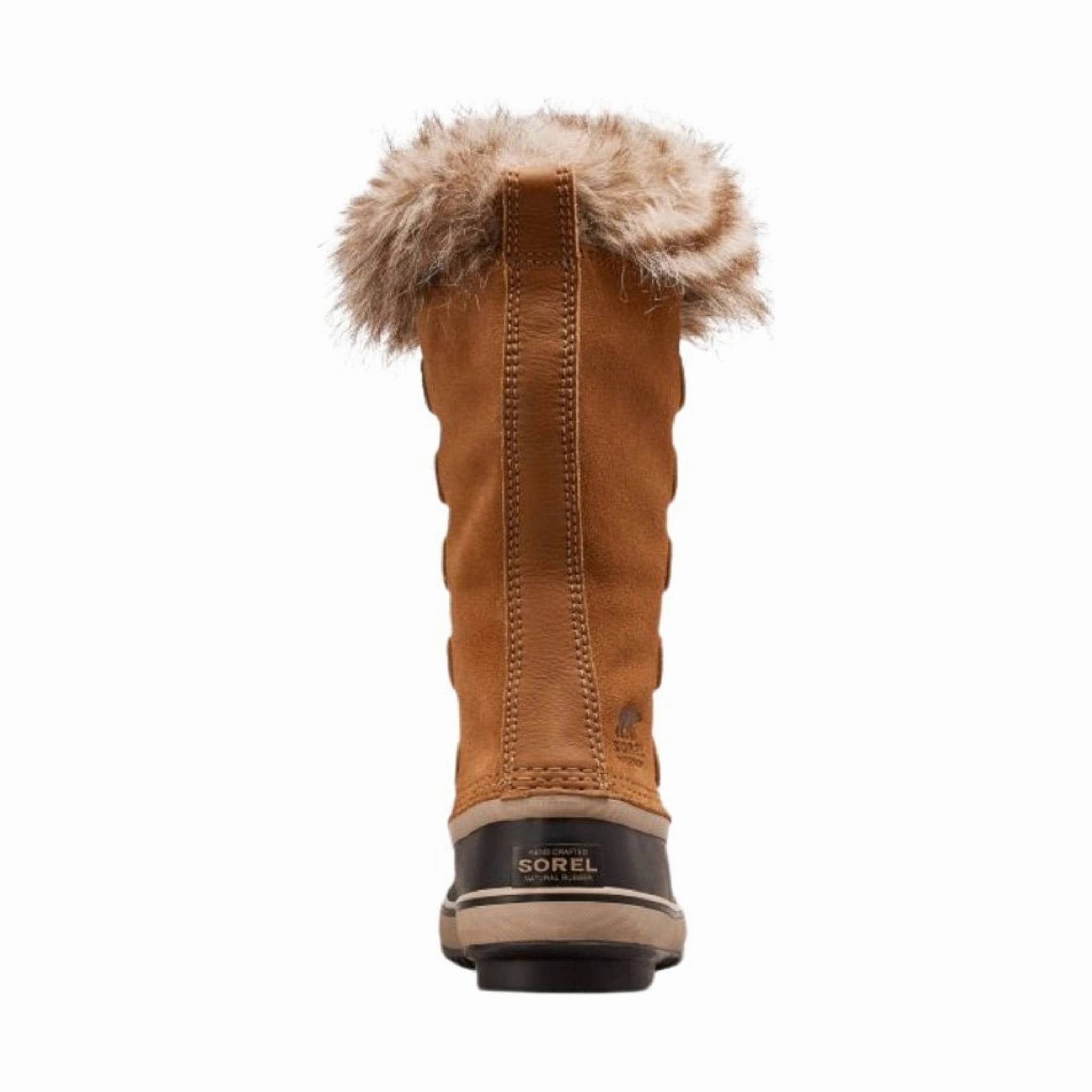 Adjustable buckle Sorel Women's Joan of Arctic Winter Boots- Camel Brown/Black
