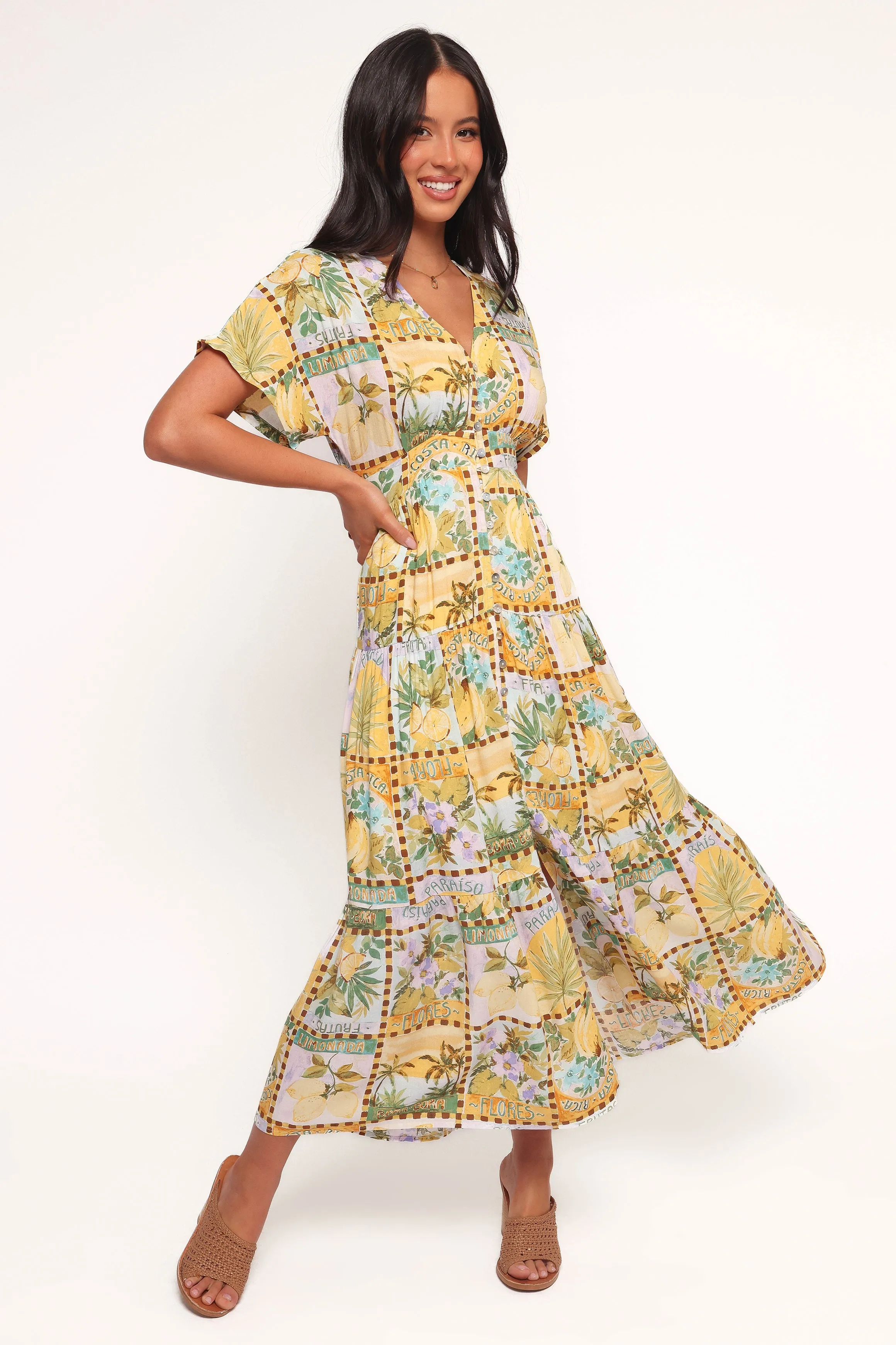 Lightweight Fit Day Magic Sorrento Maxi Dress - Tropical Sun