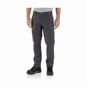 Carhartt Men's Rugged Flex Relaxed Fit Ripstop Cargo Fleece Lined Work Pant - Shadow Breath Fit Fit For Movement