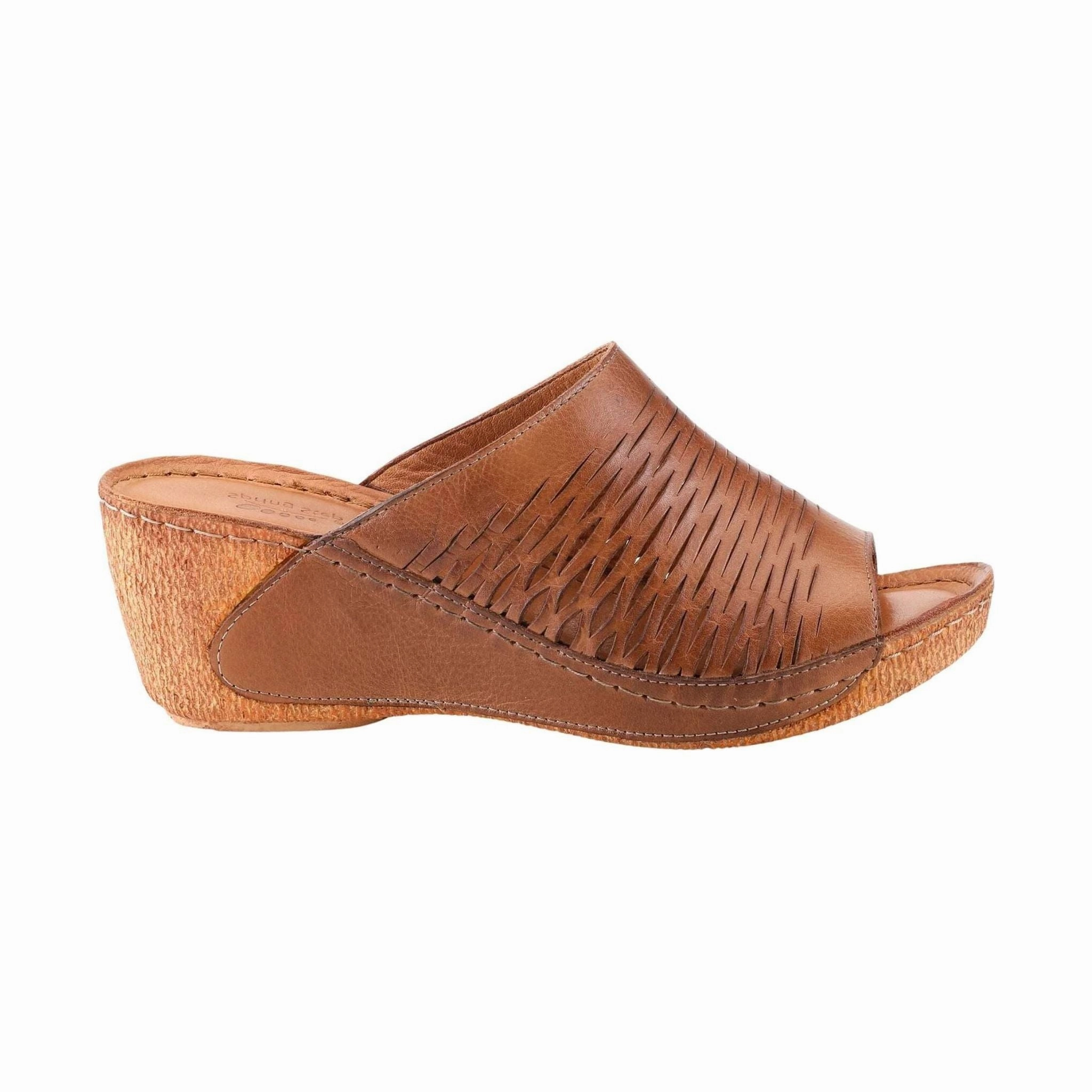 Comfy Wear Spring Step Women's Cunacena Sandal - Brown
