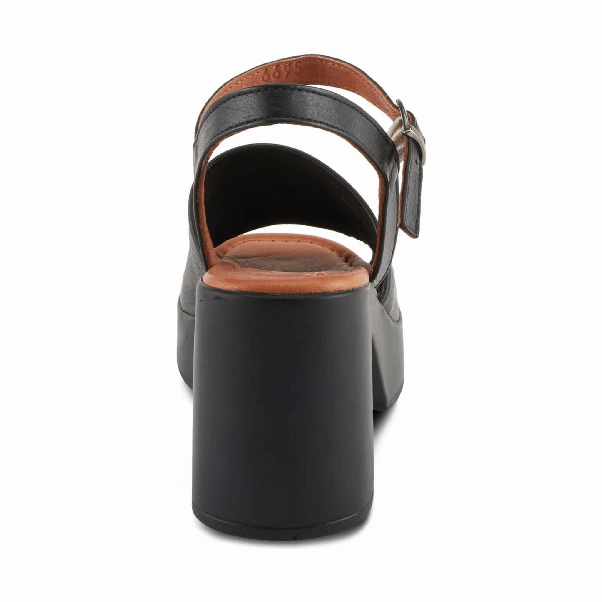 Spring Step Women's Newlondon Sandals - Black Summer Footwear Essentials Walk Flow