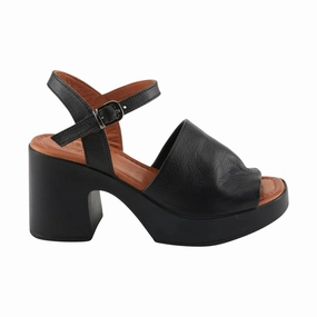 Spring Step Women's Newlondon Sandals - Black Versatile Casual Footwear