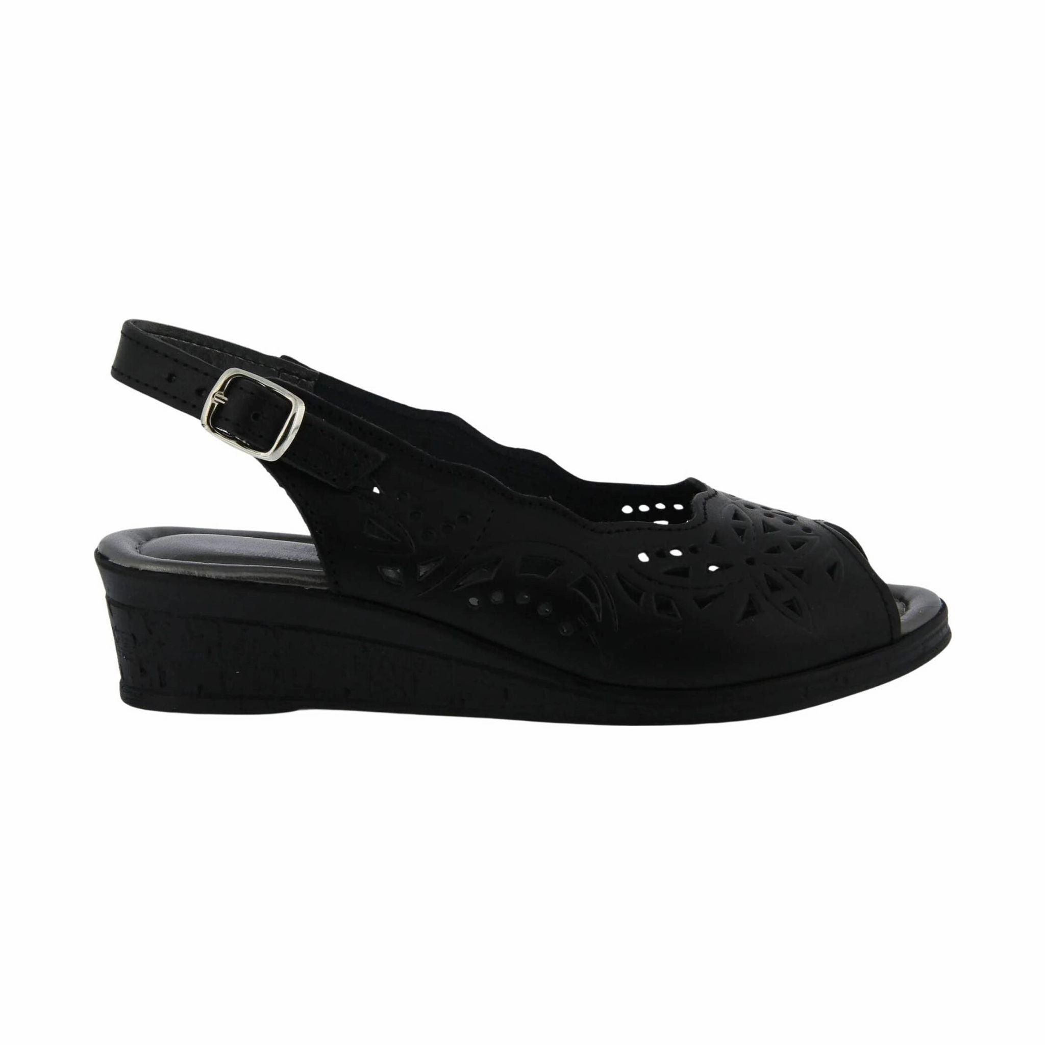 Travel Days Spring Step Women's Orella Sandals - Black