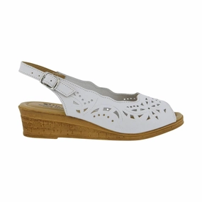 Spring Step Women's Orella Sandals - White Quick Dry Shoes