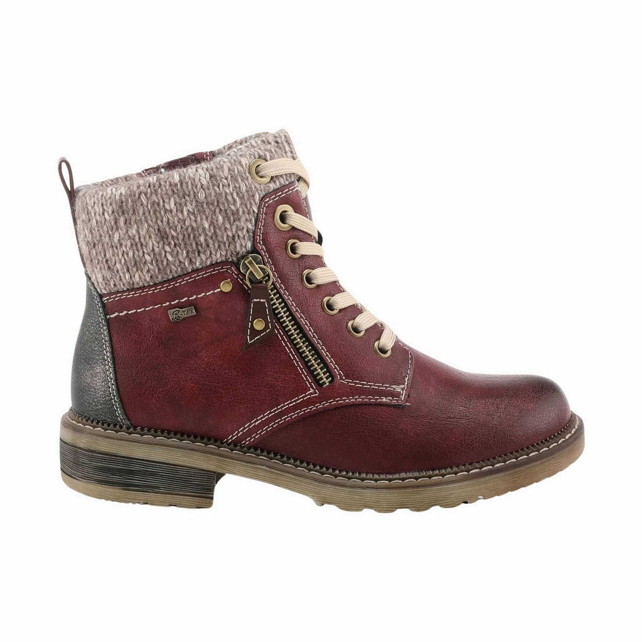 Spring Step Women's Relife Khazera Boots - Bordeaux portable Art Gallery