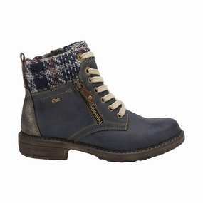 Spring Step Women's Relife Khazera Boots - Navy Mud Friendly Long Walks