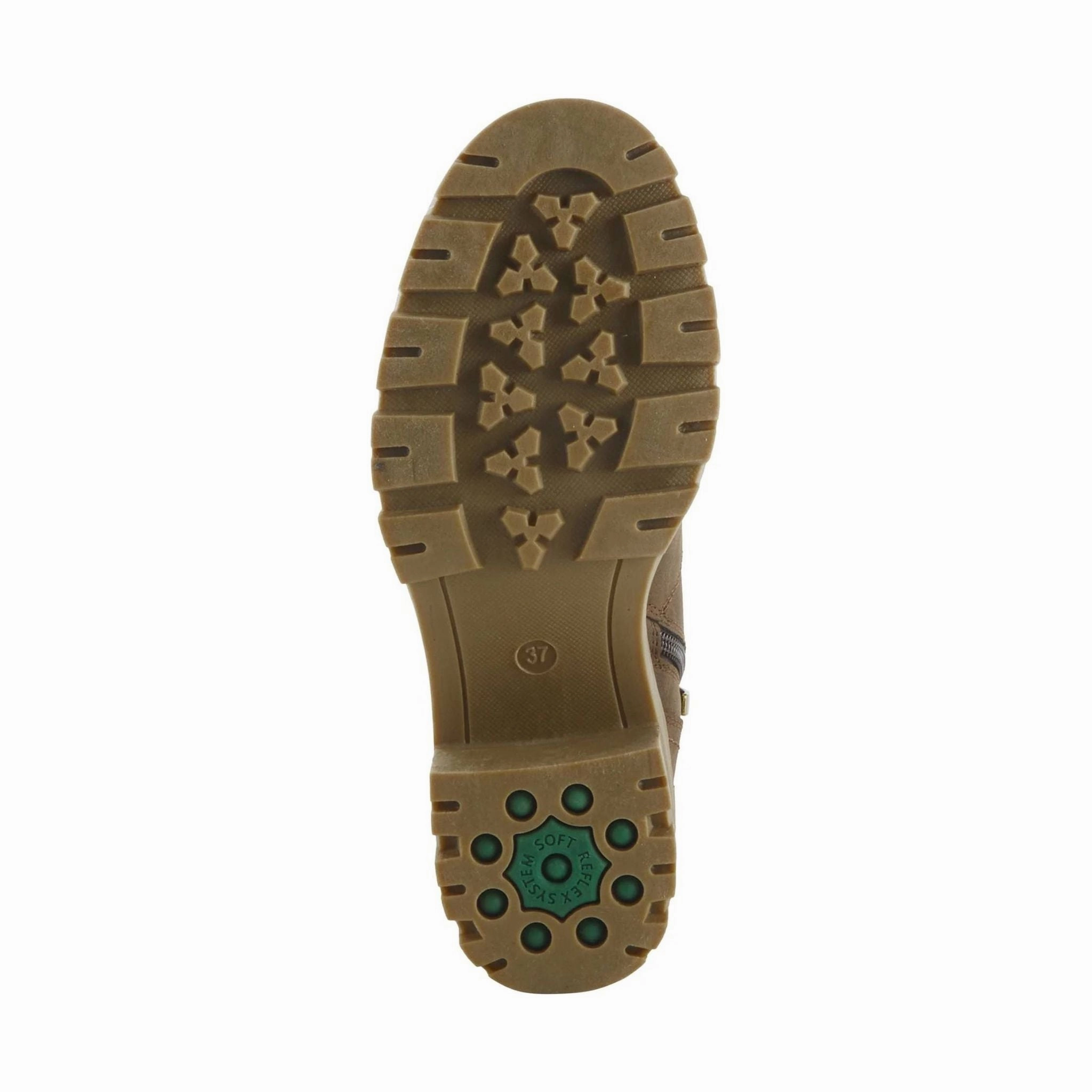 Spring Step Women's Relife Rockies Booties - Dark Brown Flexible Frame Rough Terrain Easy Wear