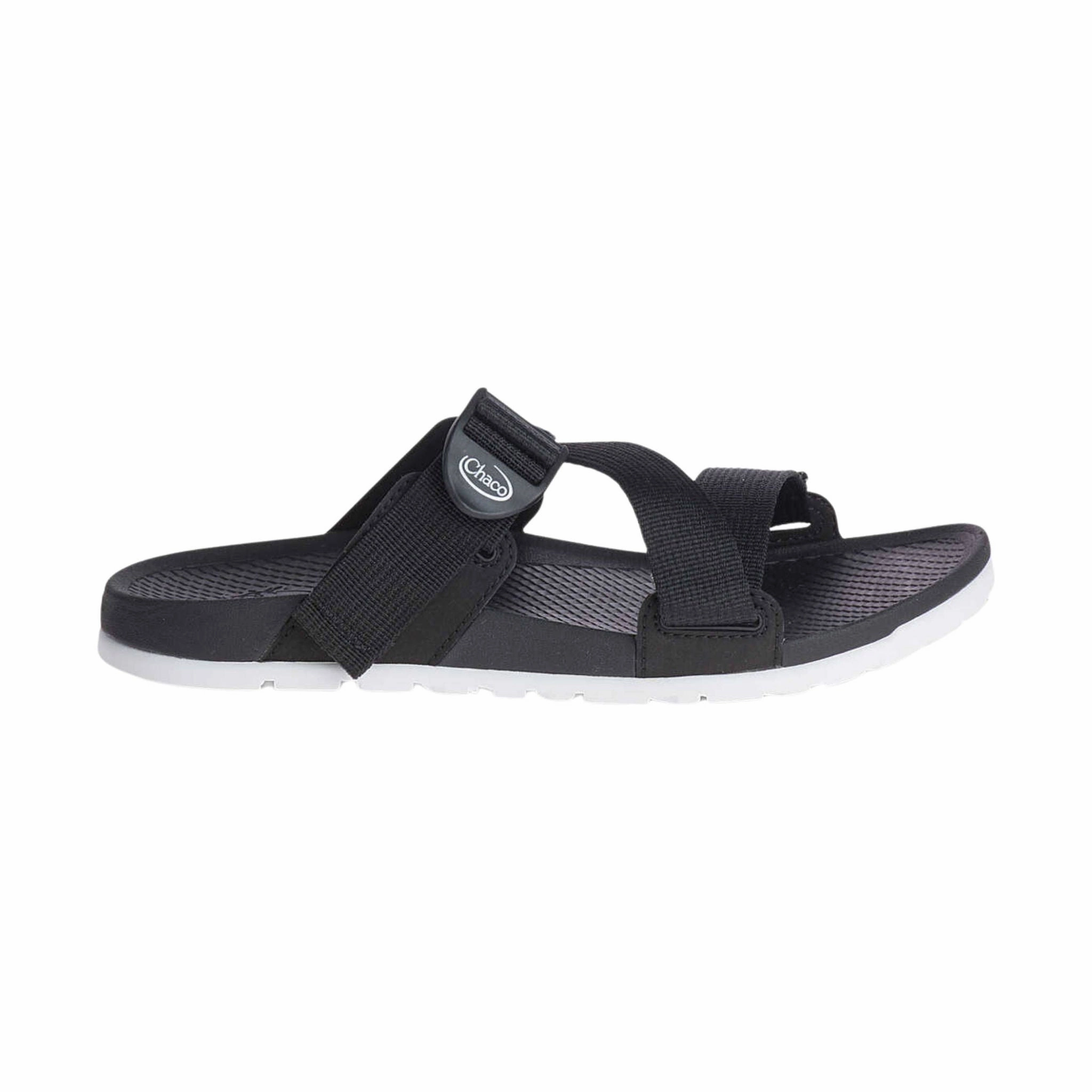 Chaco Women's Lowdown Slide - Black/White Walk Control