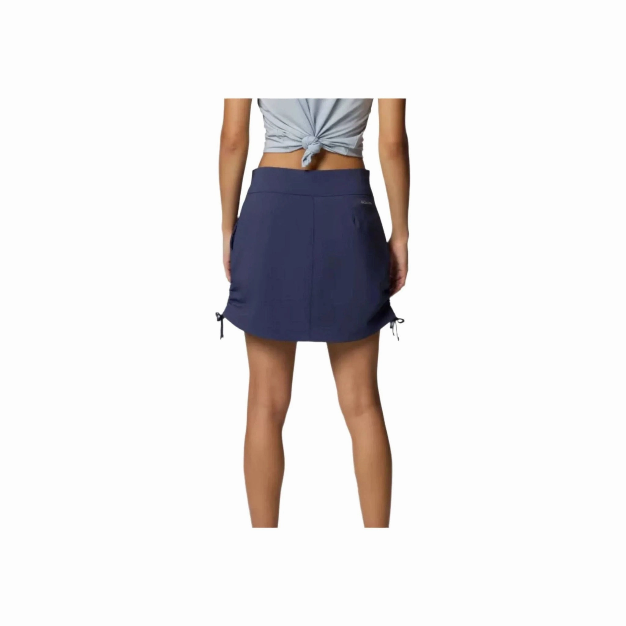 Easy Vibe Columbia Women's All Seasons Ruched Skort - Nocturnal