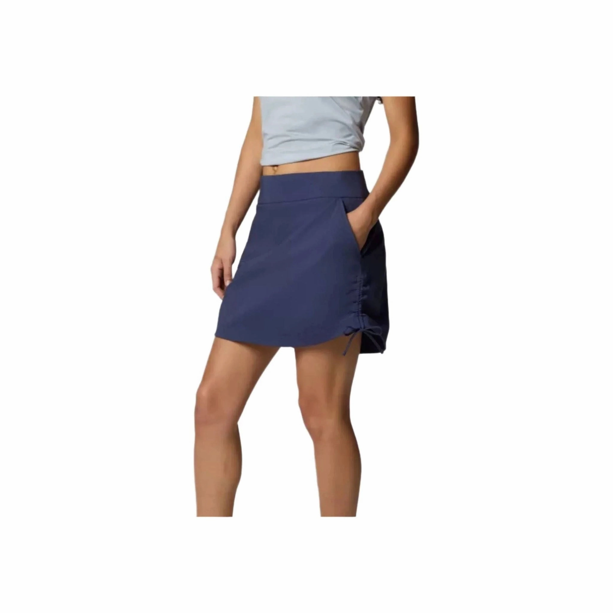 Urban Style Neutral Tones Columbia Women's All Seasons Ruched Skort - Nocturnal