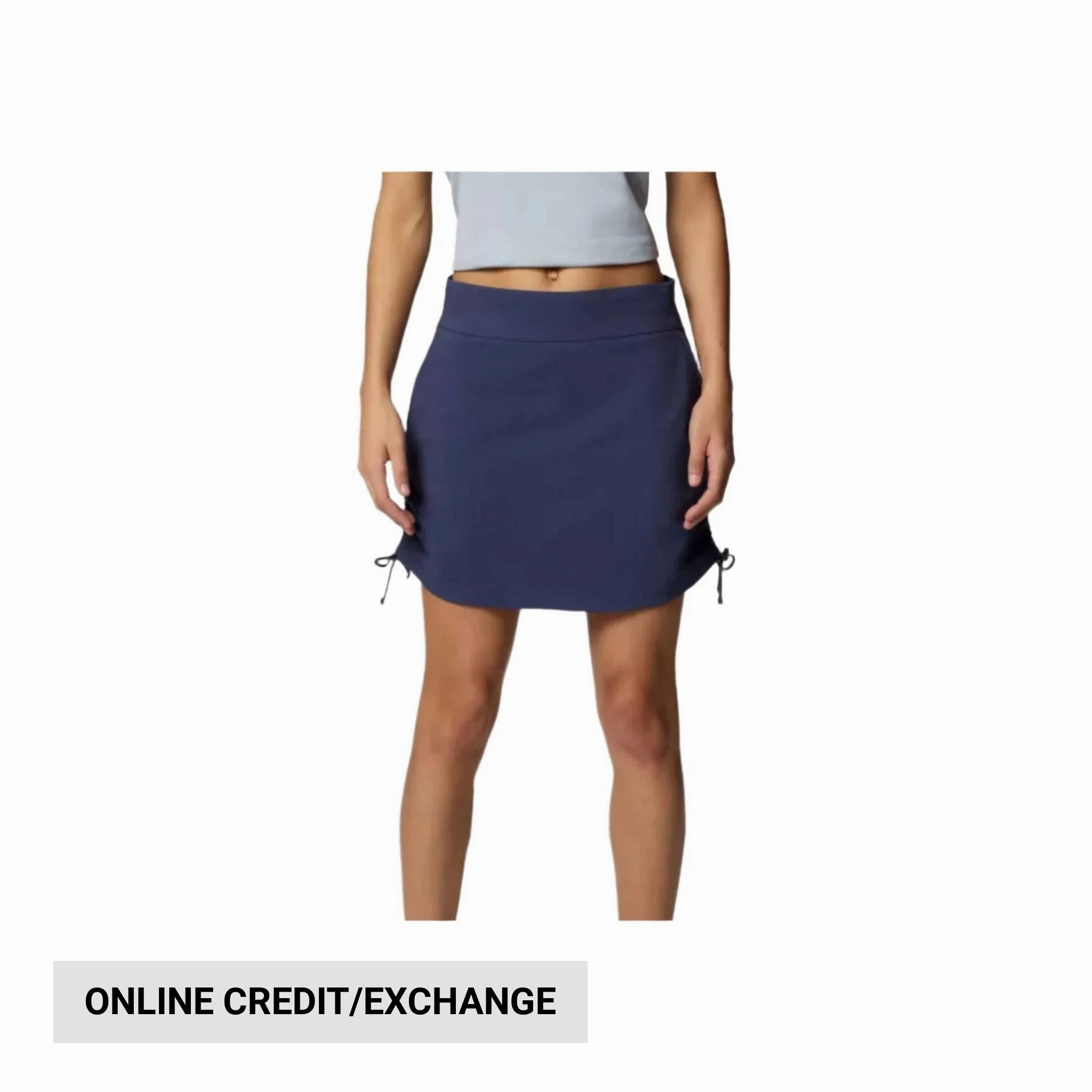 Columbia Women's All Seasons Ruched Skort - Nocturnal Organic Cotton