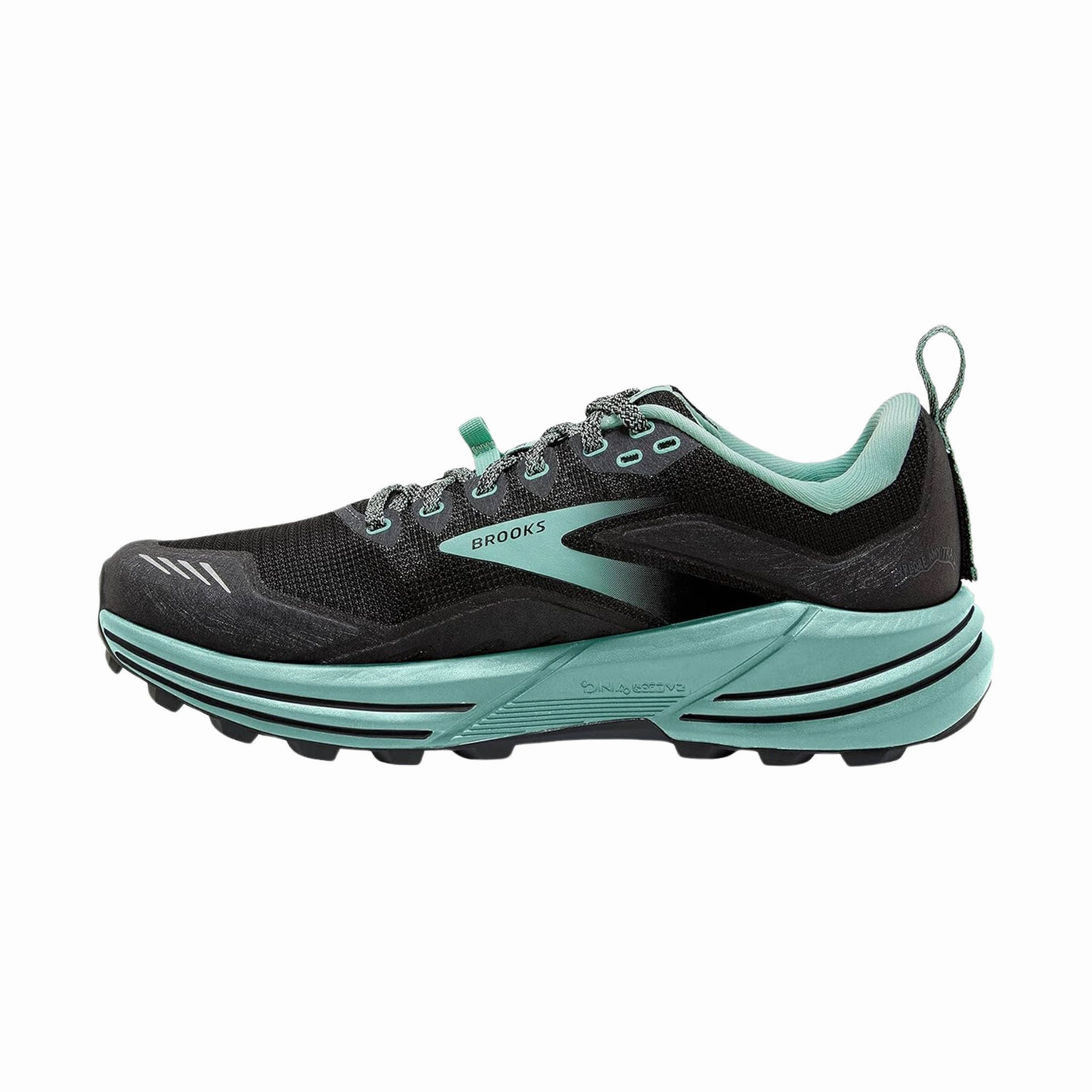 Brooks Women's Cascadia 16 Trail Running Shoes - Black/Ebony/Yucca Functional Piece