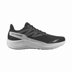 Sustainable production Comfortable ankle Salomon Men's Aero Blaze Running Shoes - Black/White/Lunar Rock