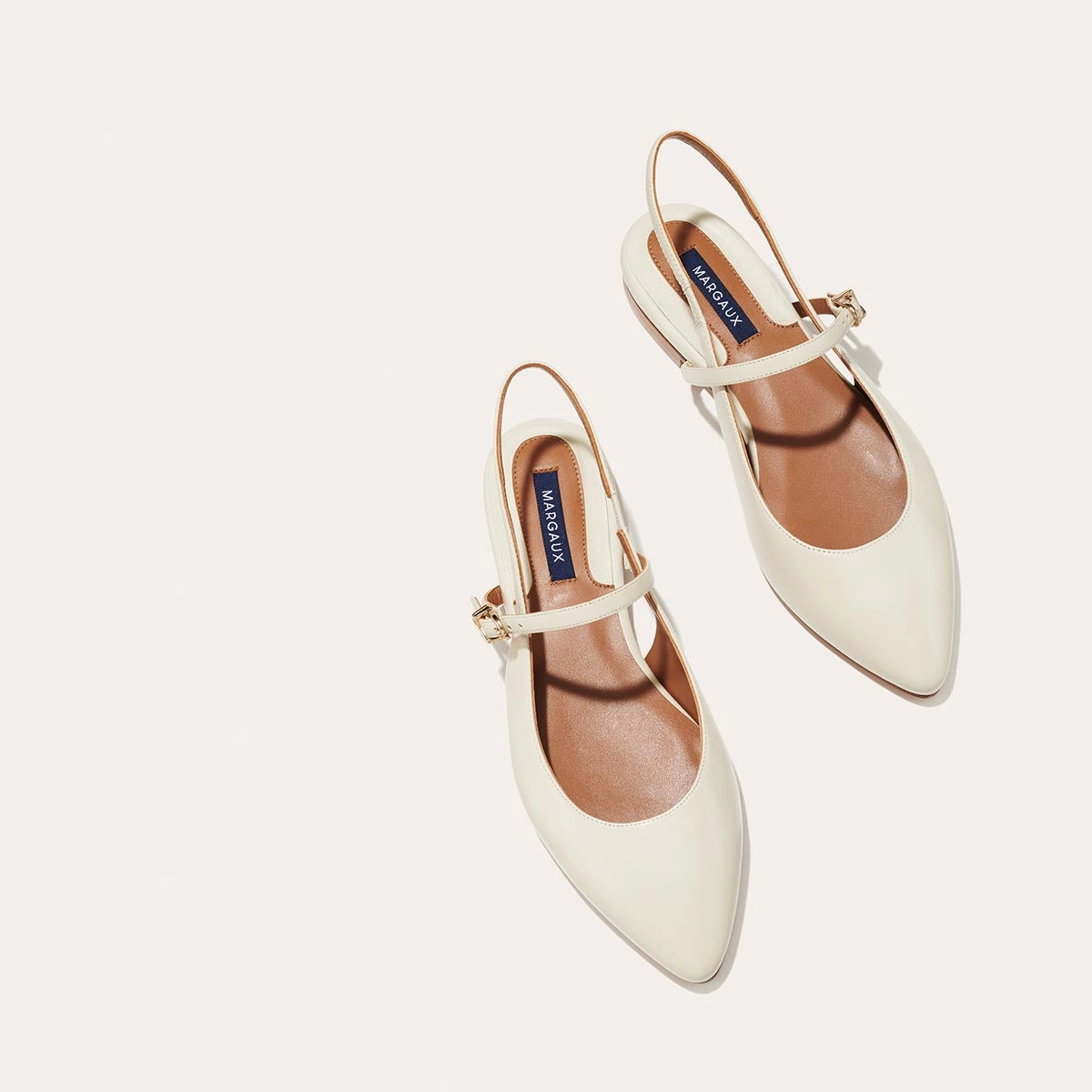 The Crosby Sling - Ecru Nappa Car trip Train Ride