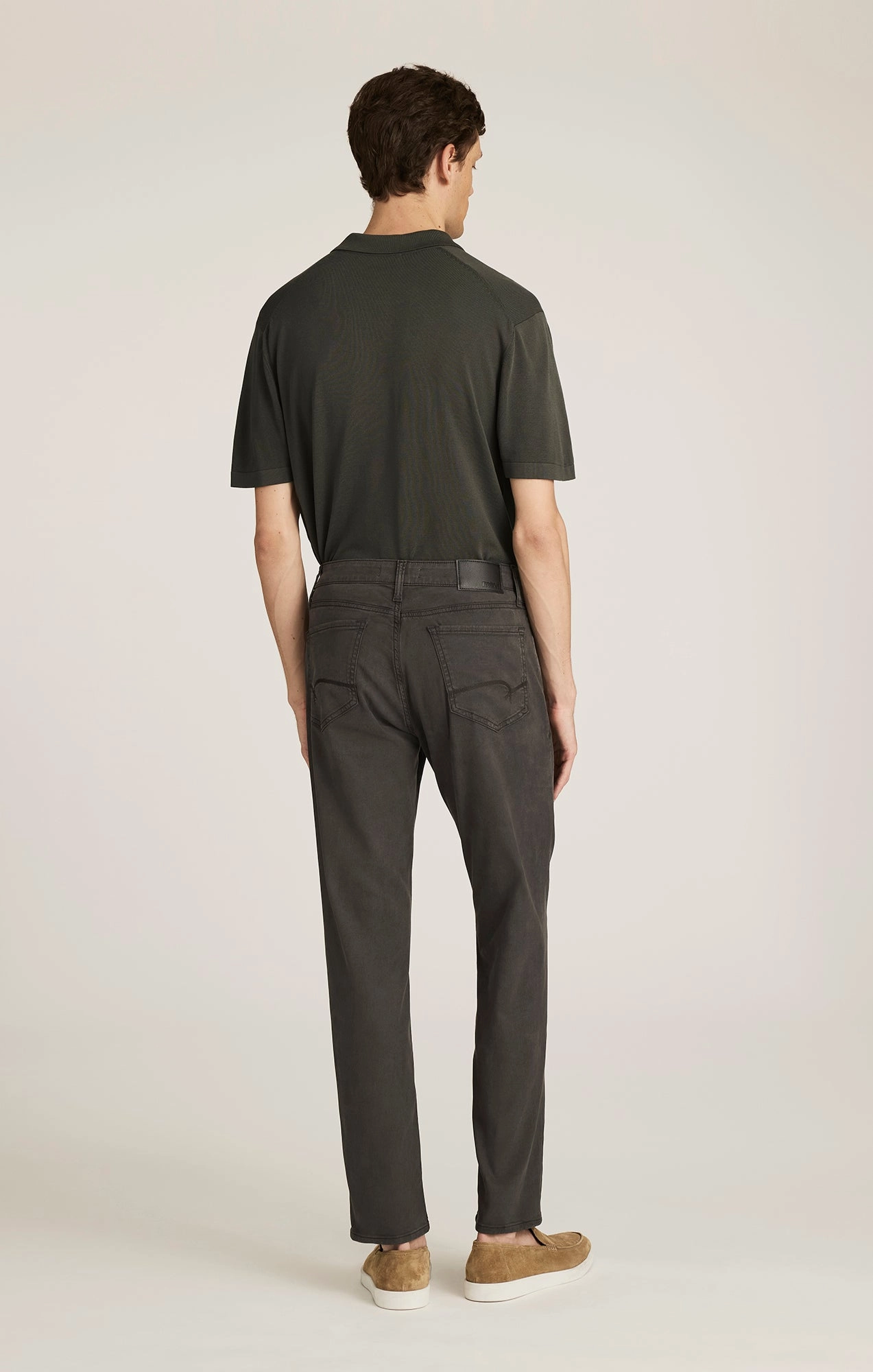 Relaxed Comfort Fit STEVE ATHLETIC FIT IN ASH LUXE TWLL